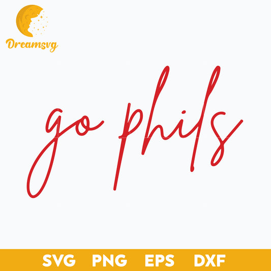 Go Phillies SVG, Philadelphia Phillies SVG, MLB SVG.