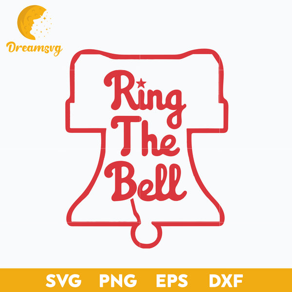Ring The Bell SVG, Philadelphia Phillies Phillies SVG, MLB SVG.