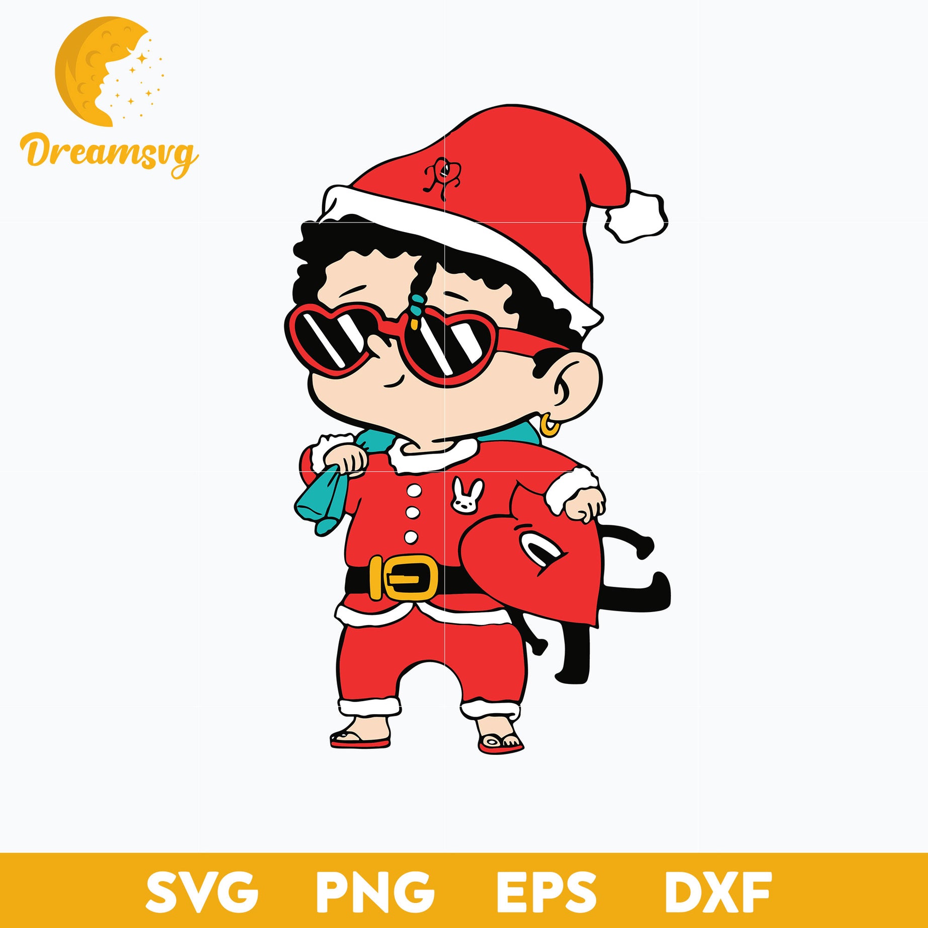 Baby Benito Christmas SVG