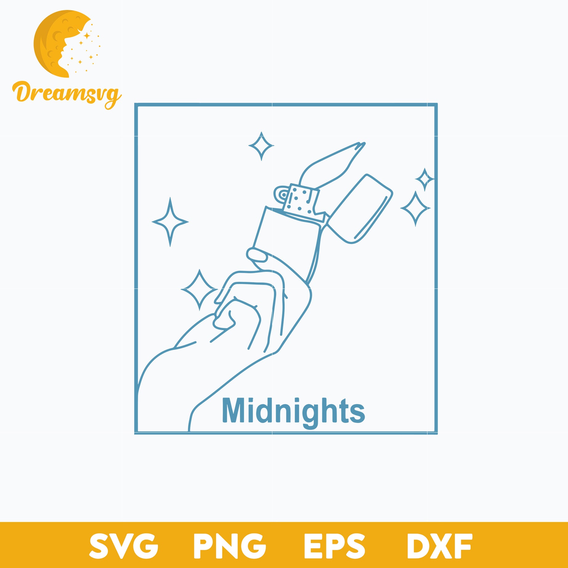 Taylor's Midnights SVG, Midnights Lighter SVG, Midnights SVG.