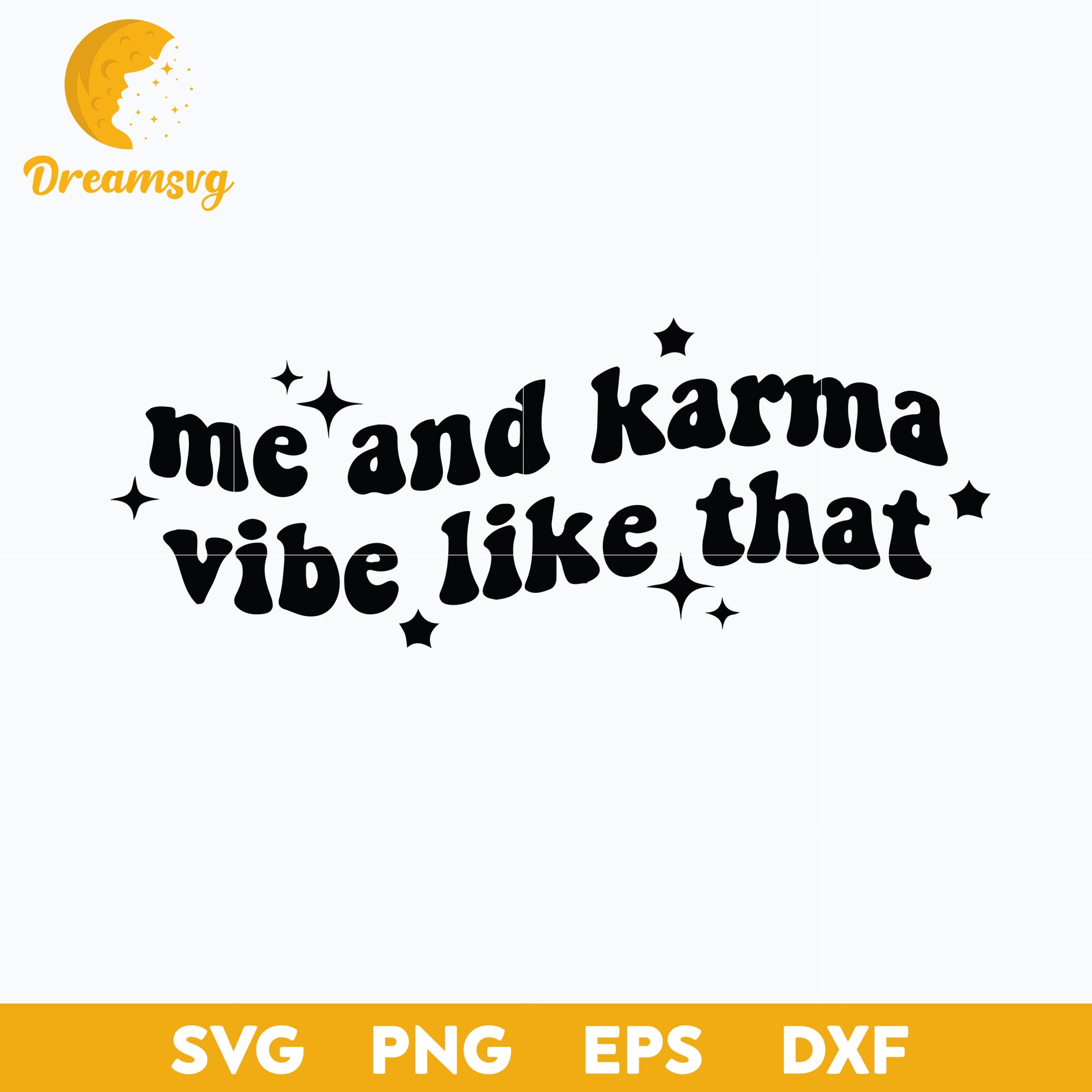 Me And Karma Vibe Like That SVG, Midnights SVG.
