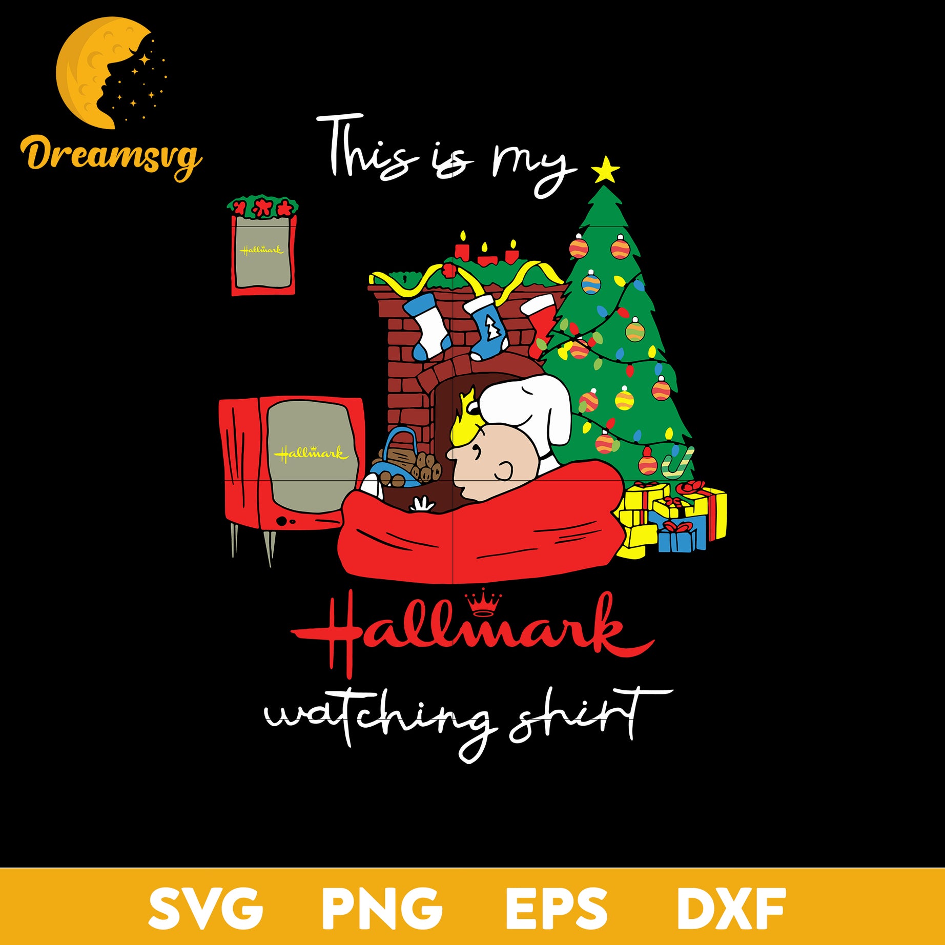 This Is My Hallmark Christmas Movie Watching SVG, Snoopy Christmas SVG.