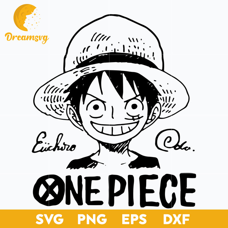 Eiichiro Oda Svg, One Piece Svg, Monkey D Luffy Svg, Luffy Svg, file f