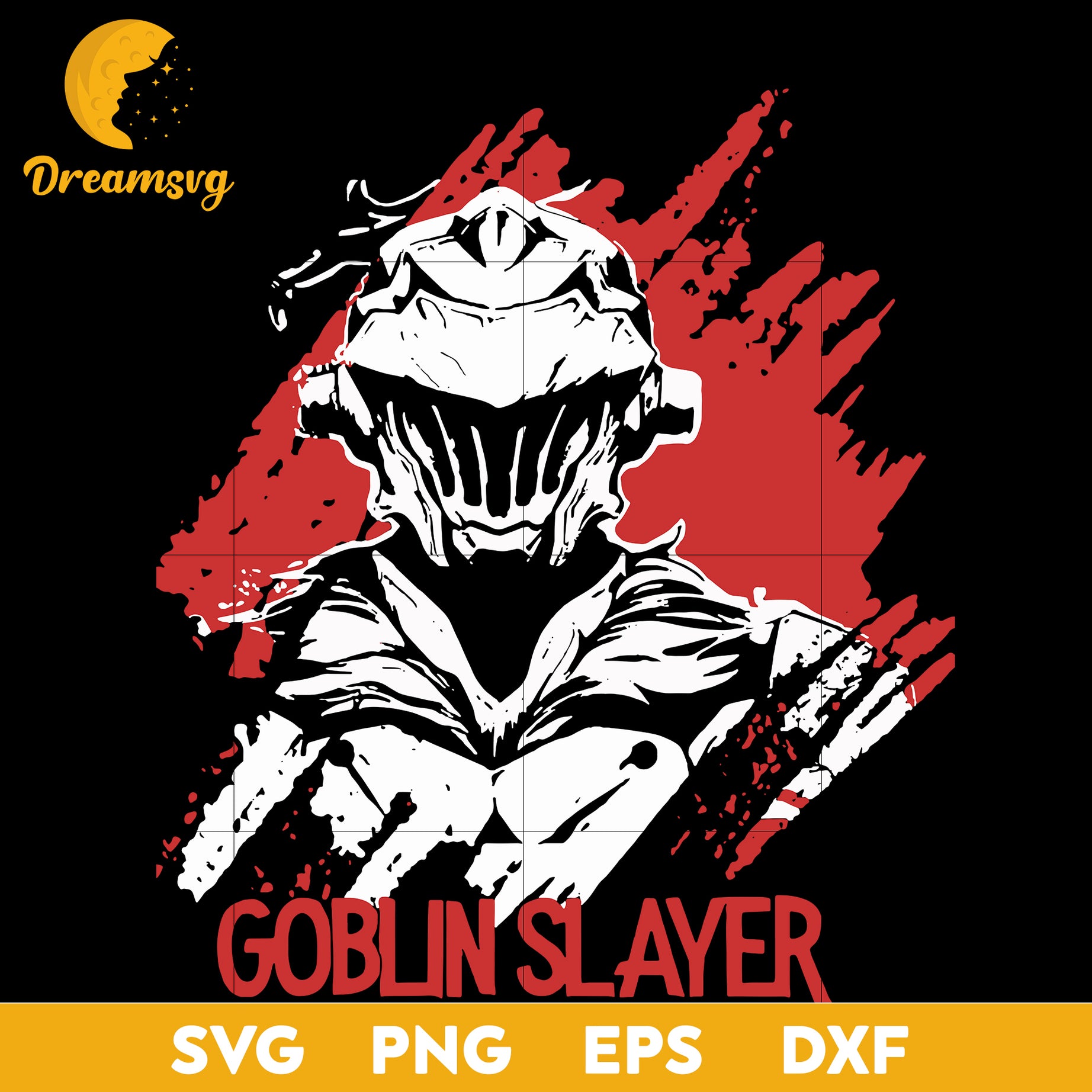 Goblin Slayer Svg, Goblin Slayer Anime Svg, Anime Gift Svg, file for cricut, Anime svg, png, eps, dxf digital download
