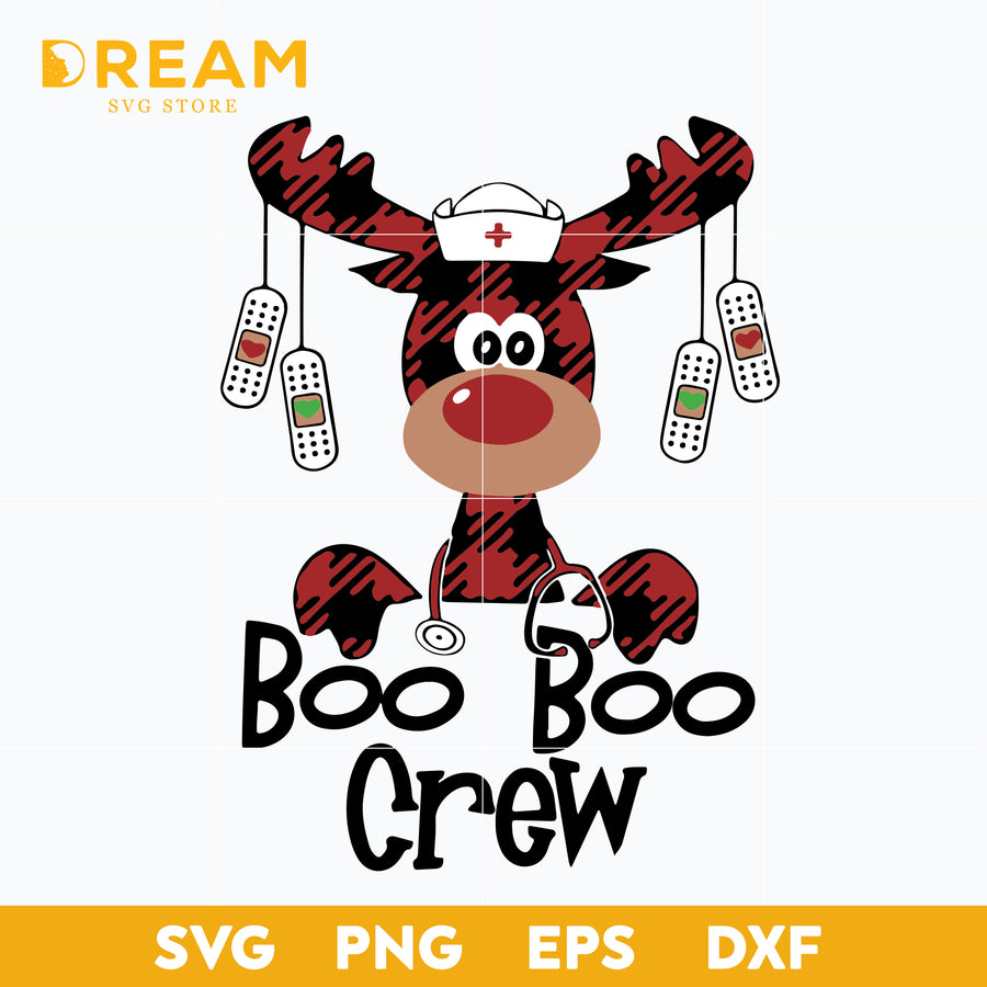 Boo boo crew svg