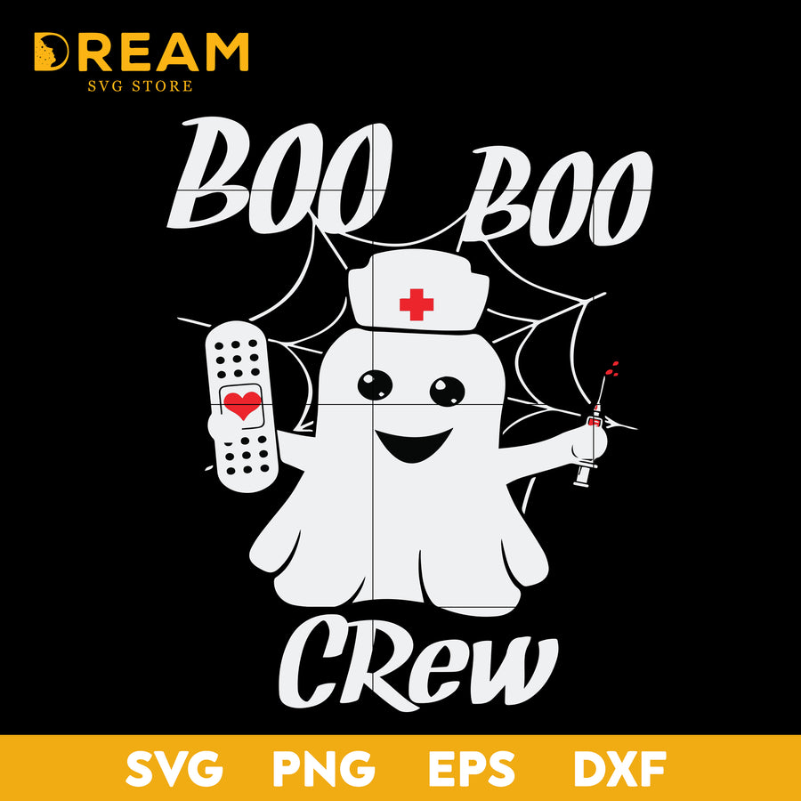 Boo boo crew svg