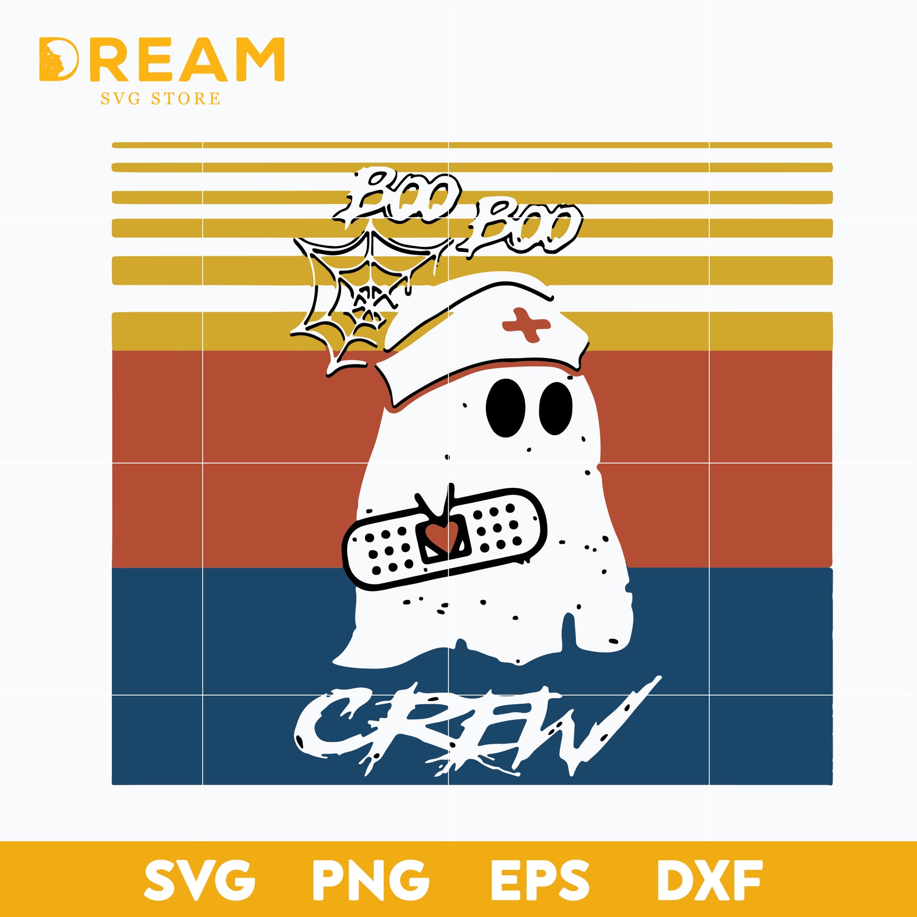 Boo boo crew svg