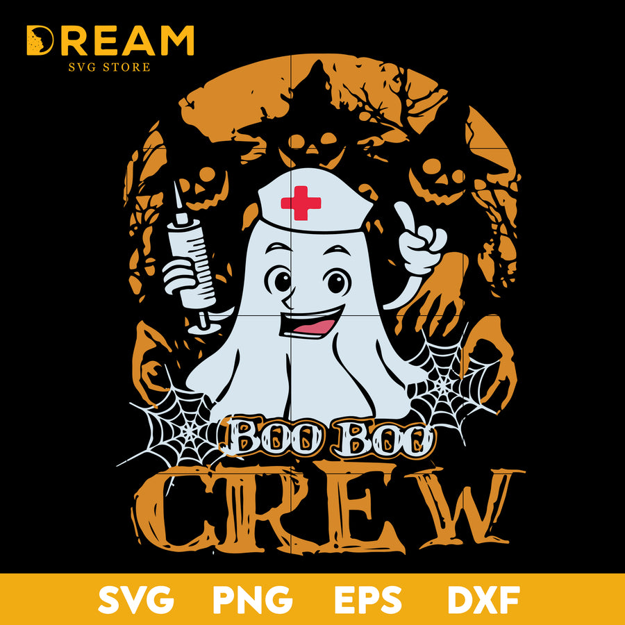 Boo boo crew svg