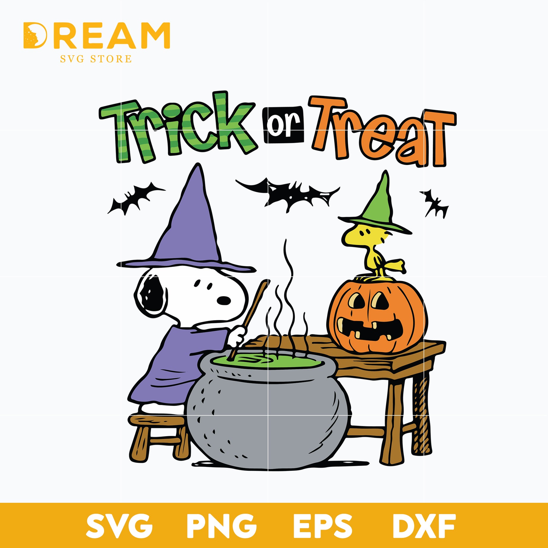 Trick or treat snoopy halloween svg, halloween svg, png, dxf, eps digital file HLW27092020L