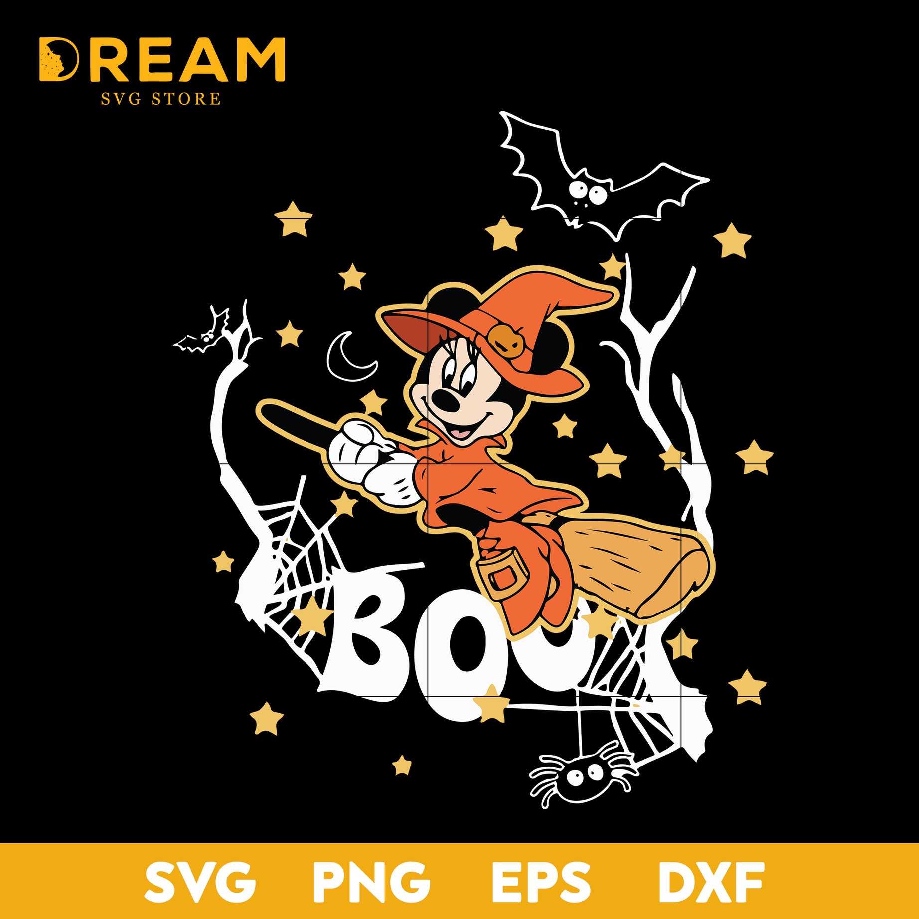 Mickey mouse boo svg, halloween svg, png, dxf, eps digital file HLW29092020L