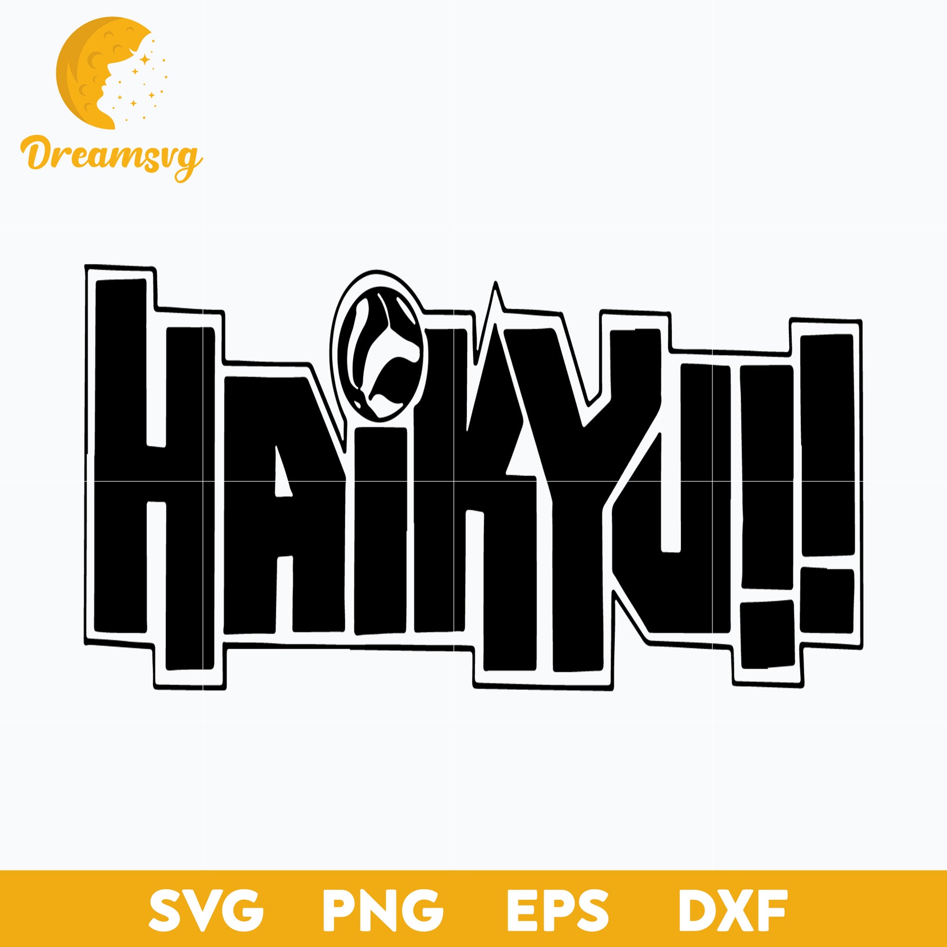 Haikyuu Logo Svg, Anime Svg, Kawaii Svg, Haikyu Anime Logo Svg, file for cricut, Anime svg, png, eps, dxf digital download