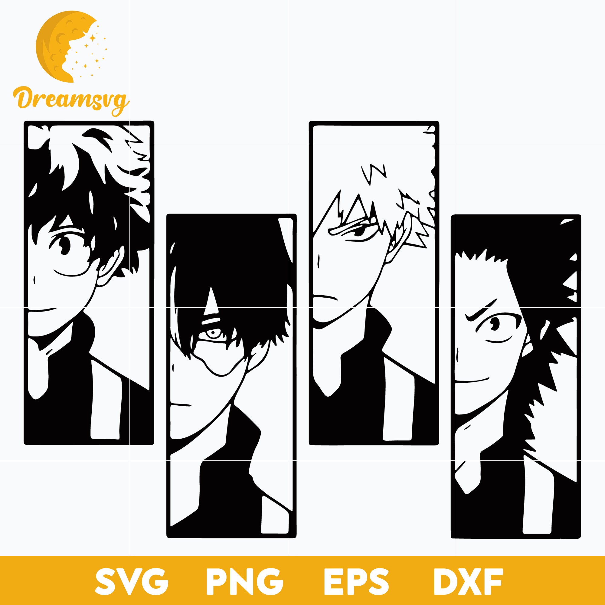 Haikyuu Svg, Anime Svg, Manga Svg, Japanese Svg, file for cricut, Anime svg, png, eps, dxf digital download