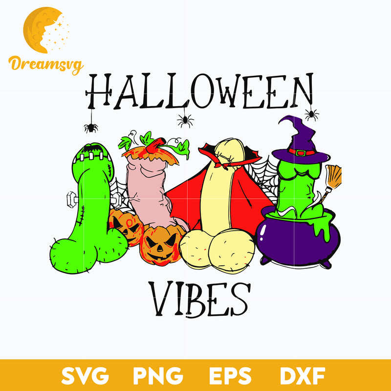 Halloween vibes svg, Halloween svg, png, dxf, eps digital file.
