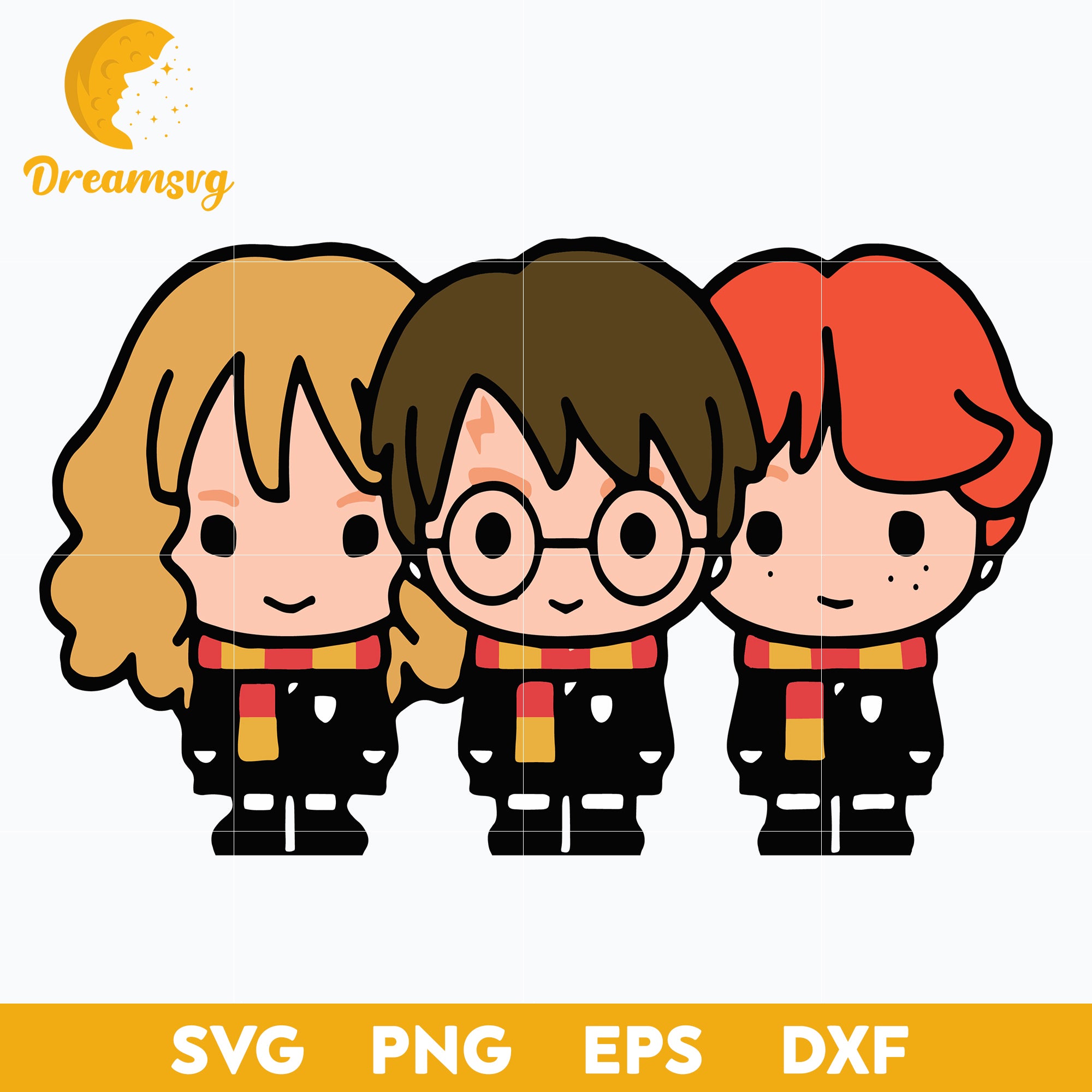 Harry Potter Cute svg, Friends Svg, Wizard Svg, Magic Svg, Wizard School Svg, Harry potter svg, png, dxf, eps digital file.