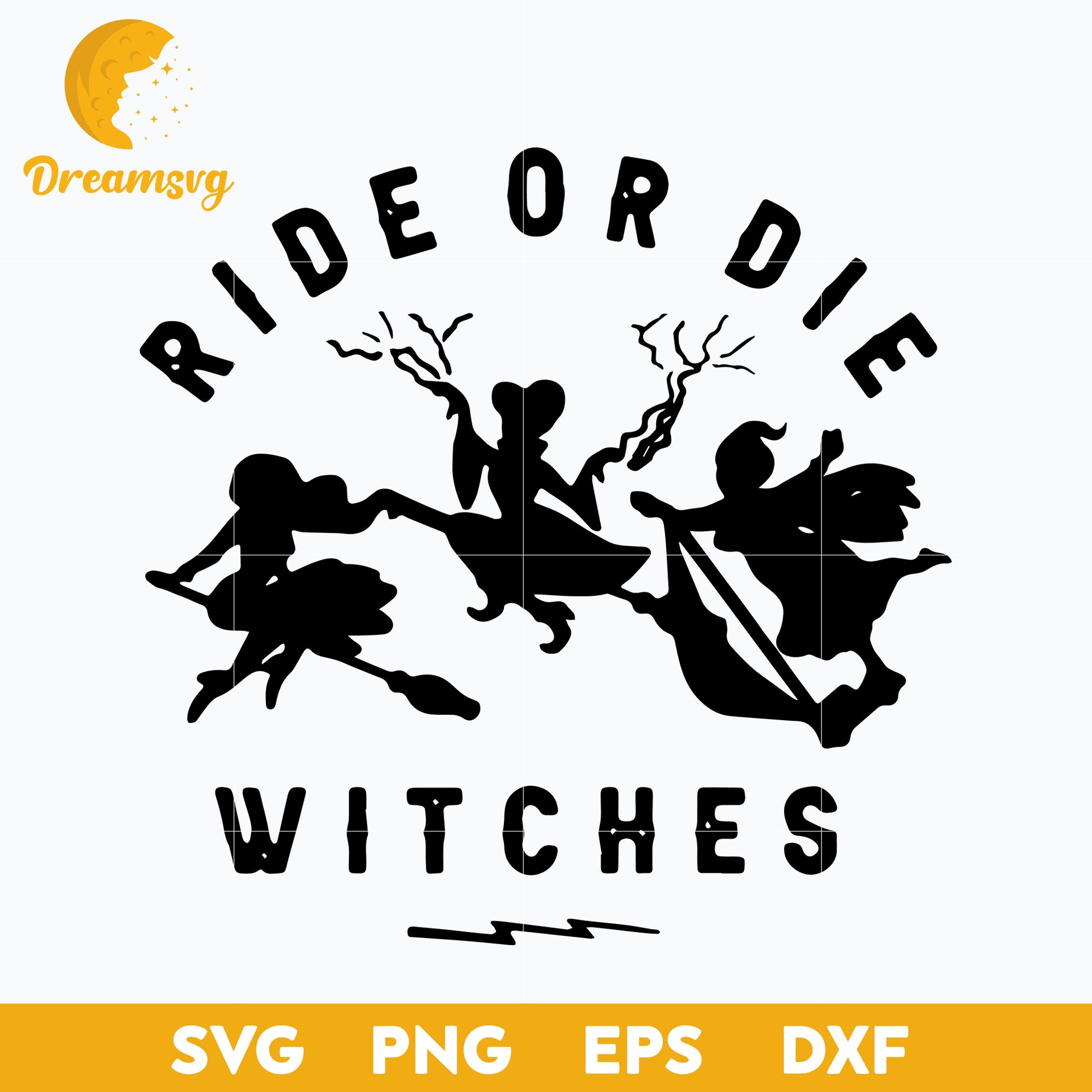 Hocus Pocus Ride or die Witches svg, Halloween svg, png, dxf, eps digital file.