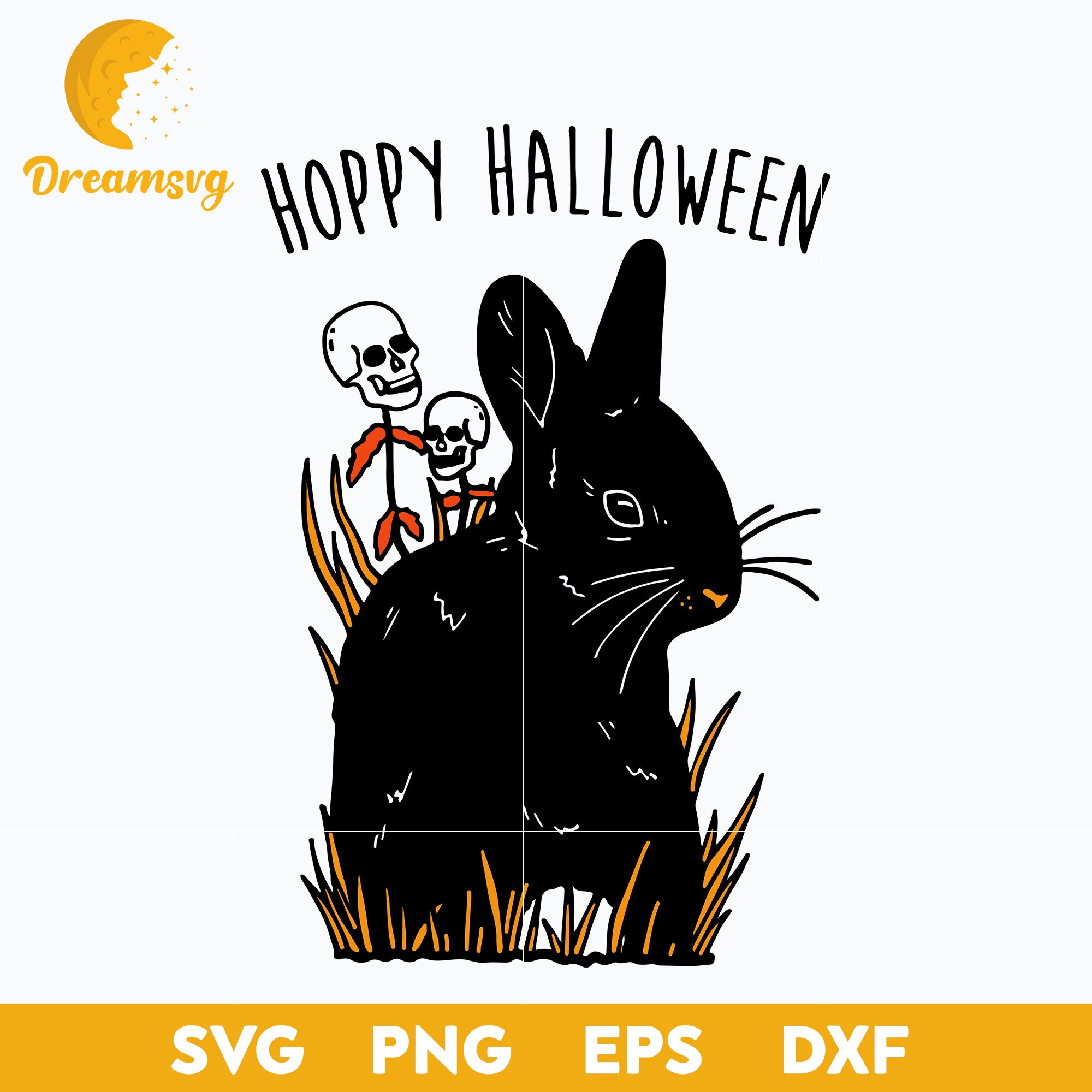 Hoppy Halloween svg, Halloween svg, png, dxf, eps digital file.