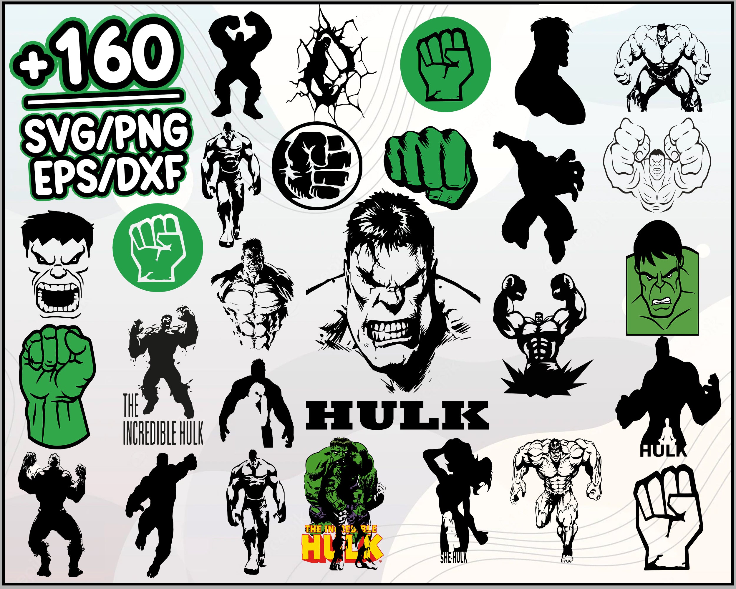 160+ Hulk Svg Bundle, Hulk svg, Hulk Logo SVg, Trending Svg, Marvel Svg, Cartoon svg, png, dxf, eps digital file