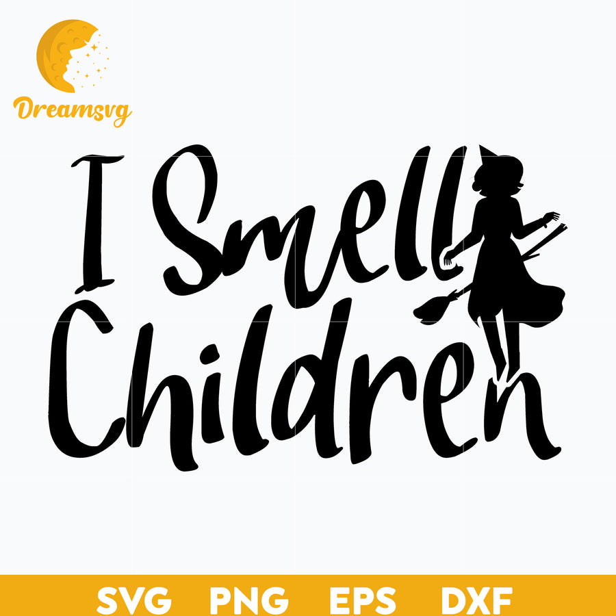 I Smell Children SVG, Hocus Pocus SVG, Halloween svg, png, dxf, eps digital file.