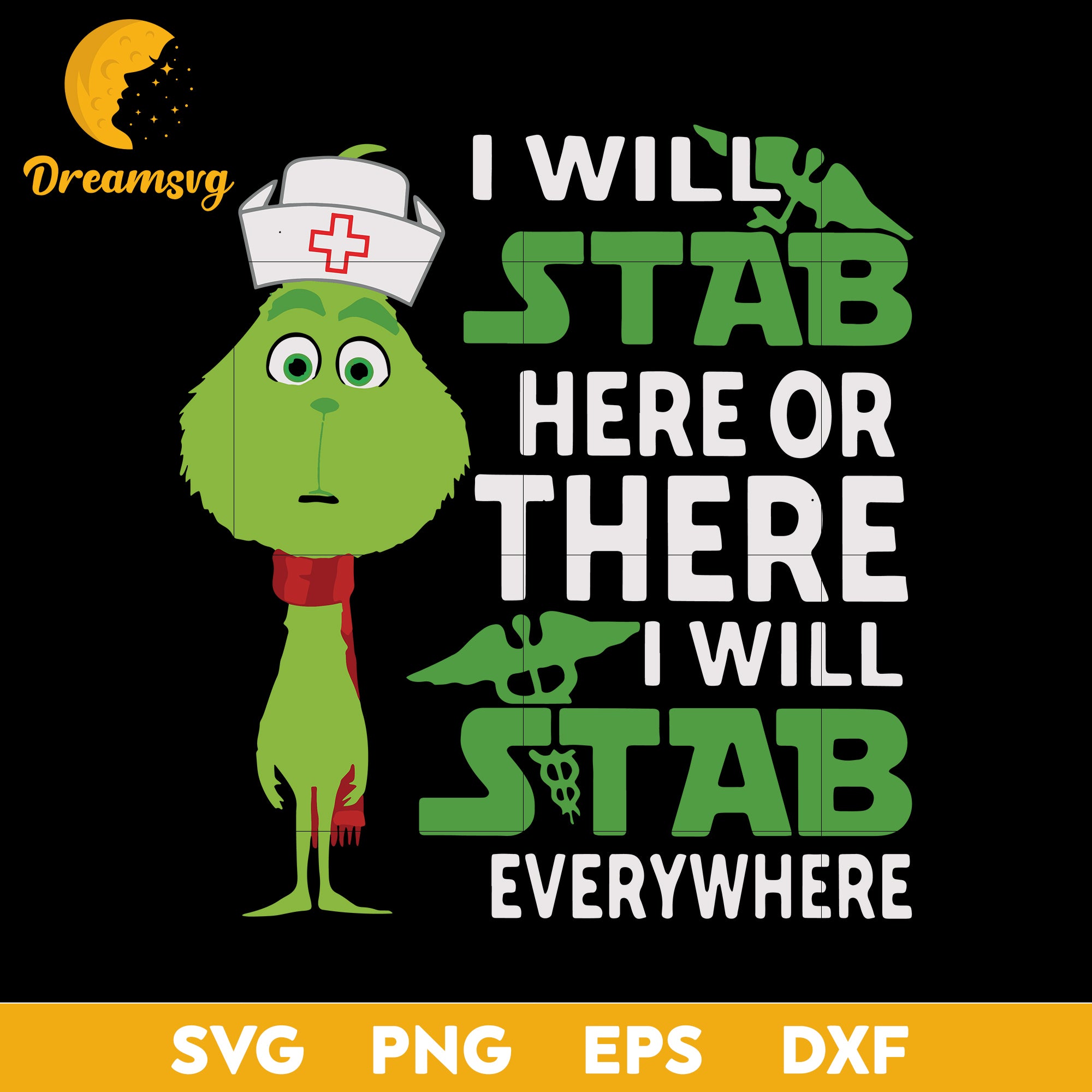 I Will Stab Here Or There I Will Stab Everywhere SVG, Christmas SVG.