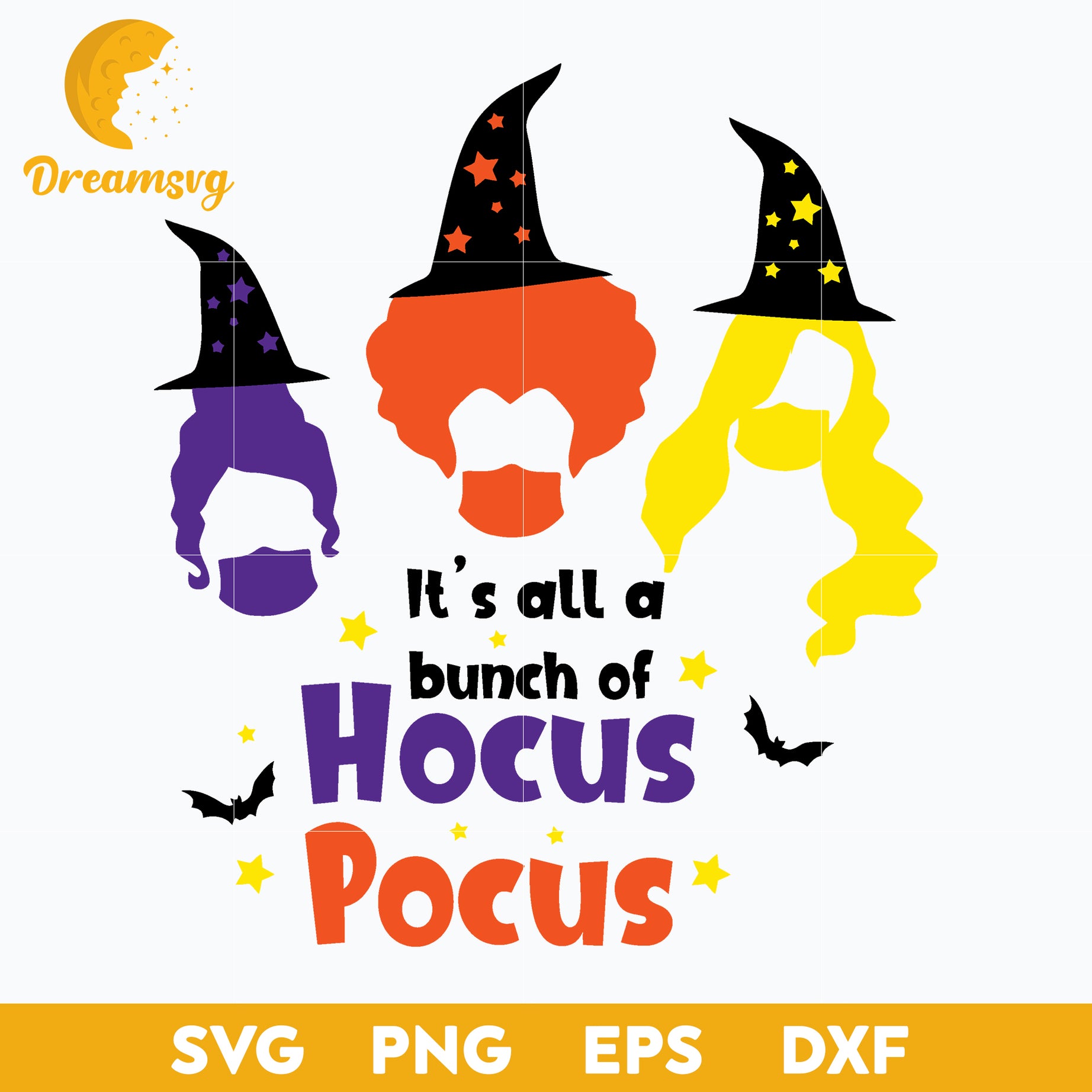 Ideal SVG, Hocus Pocus SVG, Halloween svg, png, dxf, eps digital file.