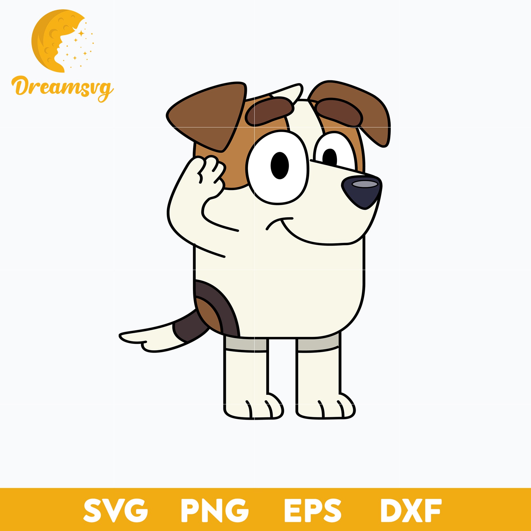 Jack Army svg, Bluey Vector, Bluey Alphabeth, Bluey Cutfile, Bluey Clipart, Cartoon svg, png, dxf, eps file
