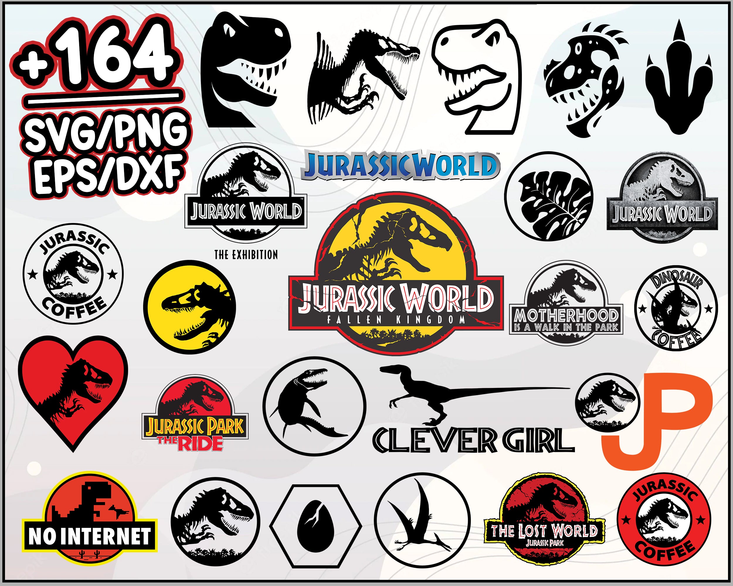 164+ Jurrassic Park svg, Jurassic Park Bundle SVG, Jurassic Park Logo Svg, Jurassic World Svg, Jurassic Park Cut File, Jurassic Park Clip Art Jurassic Trip Svg, dinosaursvg, Cartoon svg, png, dxf, eps digital file