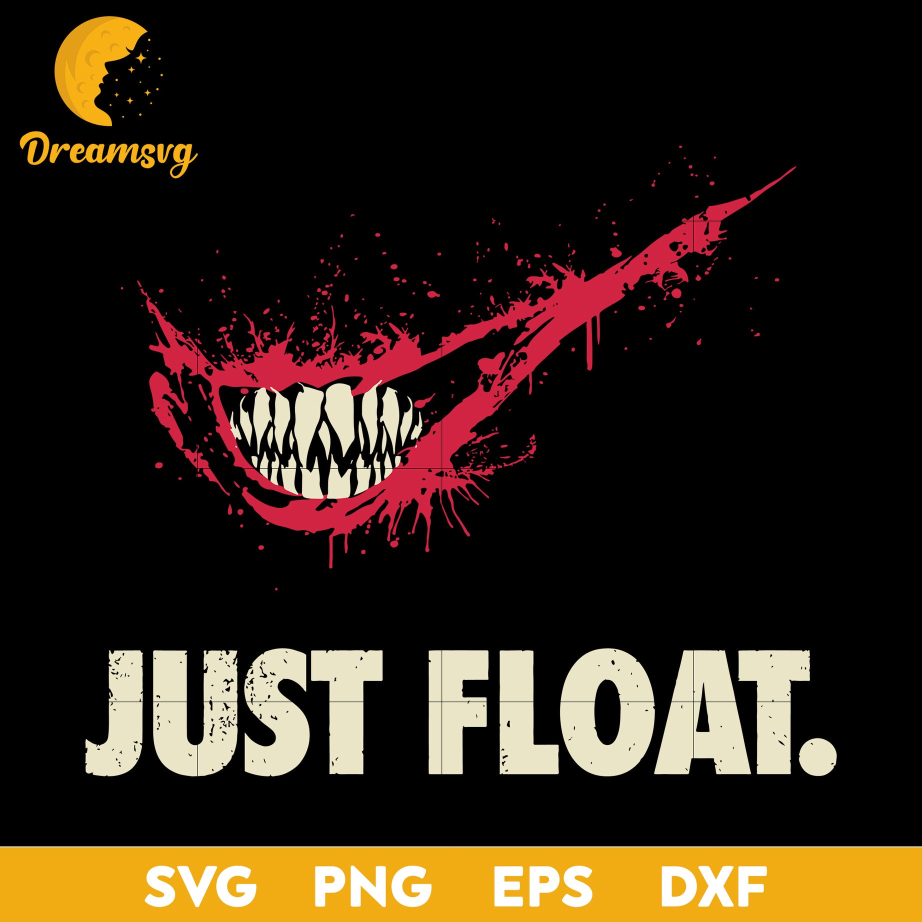 Just Float IT Horror Movie svg, Halloween svg, png, dxf, eps digital file.