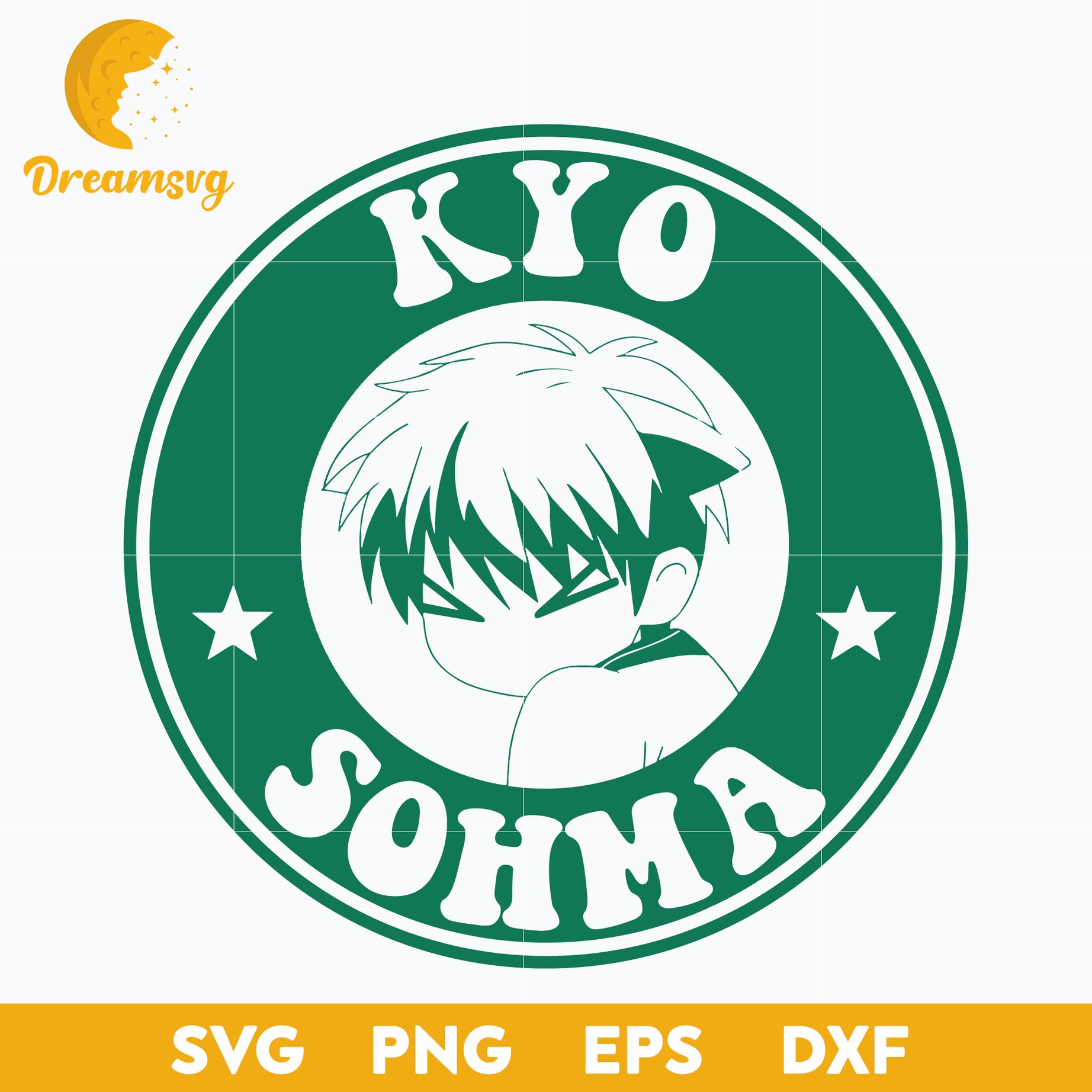 Kyo Sohma Svg, Fruits Basket Svg, Japanesse Svg, Anime Svg, png, eps, dxf digital download.