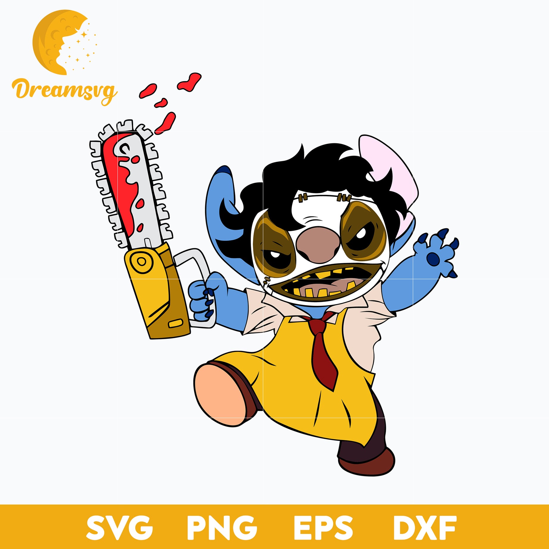 Leatherface Stitch Halloween svg, Leatherface Stitch Svg, Stitch Halloween Svg, Stitch svg, Halloween Svg, png, dxf, eps digital file.