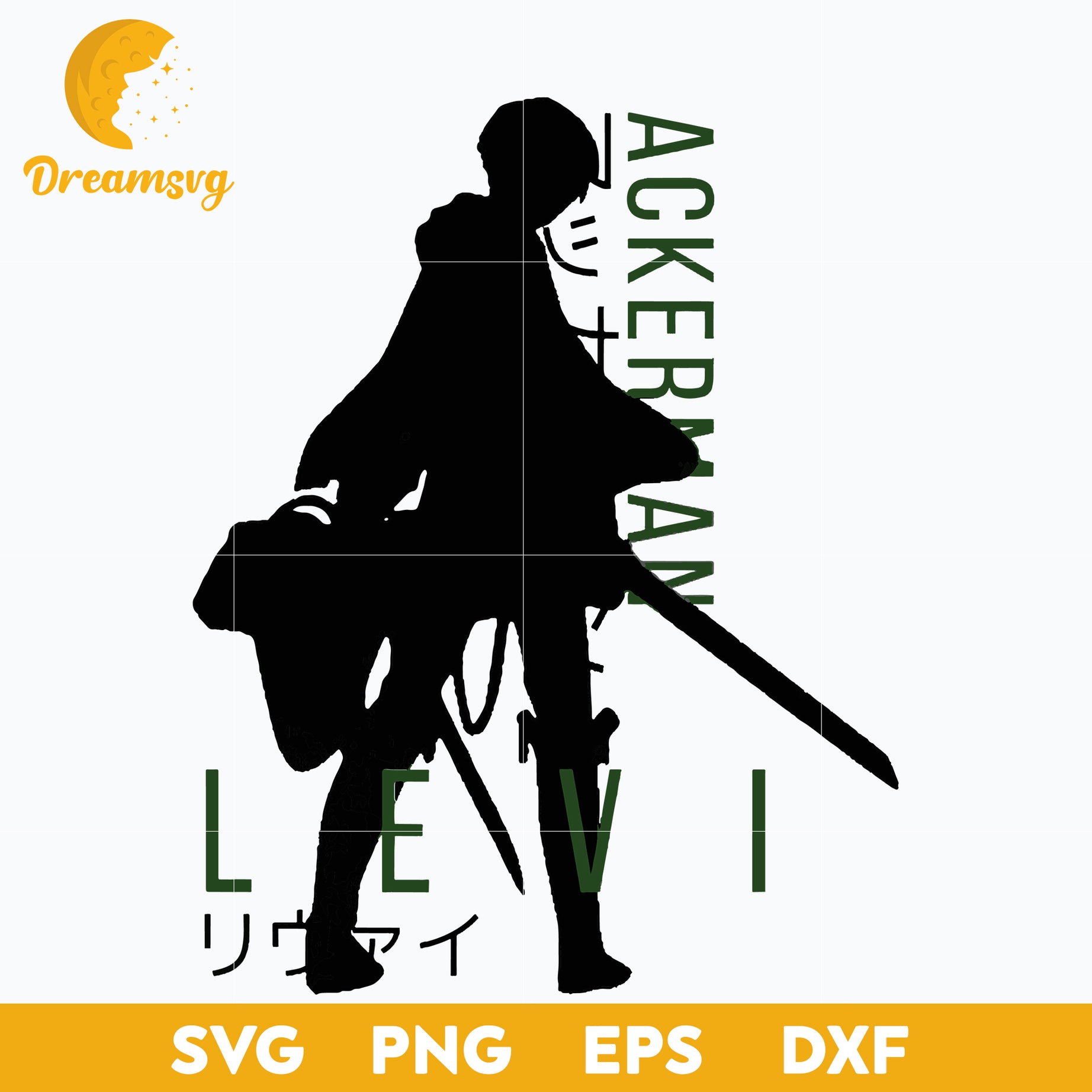 Levi Ackerman Svg, Attack On Titan Svg, Levi Anime Svg, Levi Svg, Anime Gift Svg, Anime Svg, png, eps, dxf digital download.