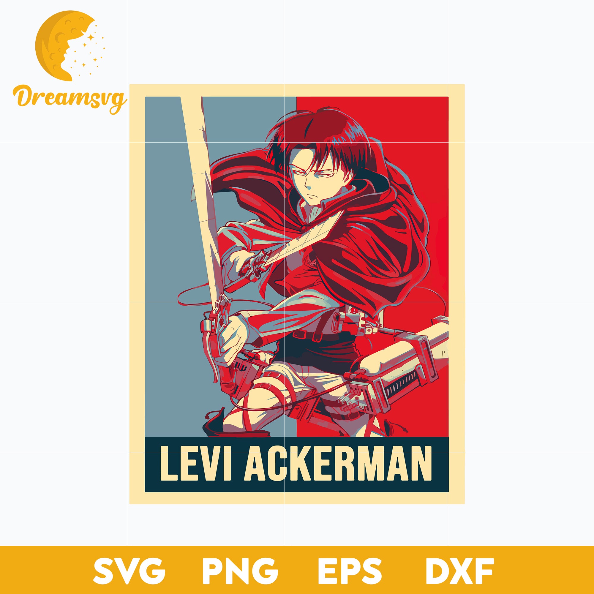 Levi Ackerman Svg, Attack On Titan Svg, Levi Svg, Anime Gift Svg, Anim ...