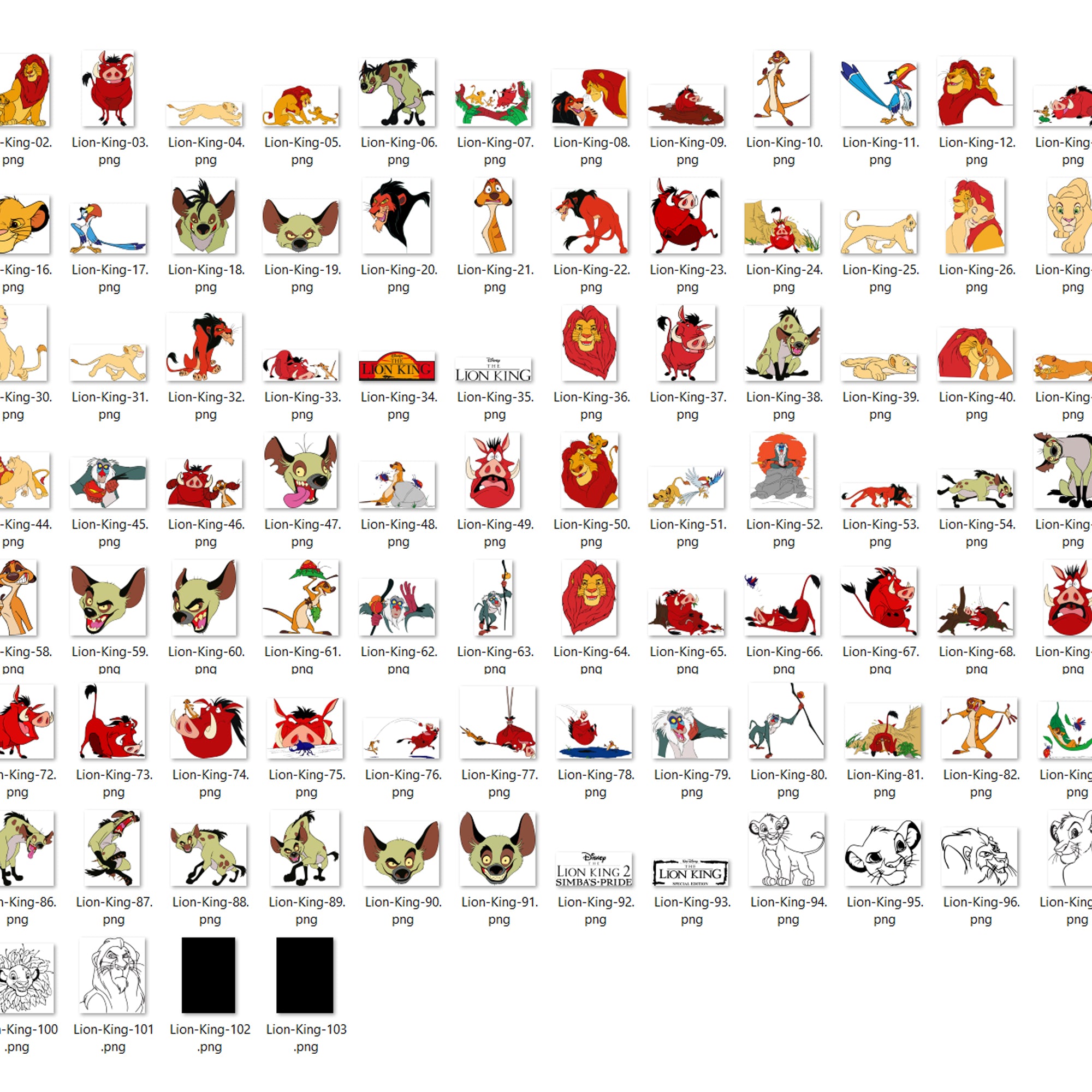 412+ Lion King Svg Bundle, Bundle Lion King Clipart Svg, Lion King Svg and Png, Bundle Layered SVG, Cartoon svg, png, dxf, eps digital file