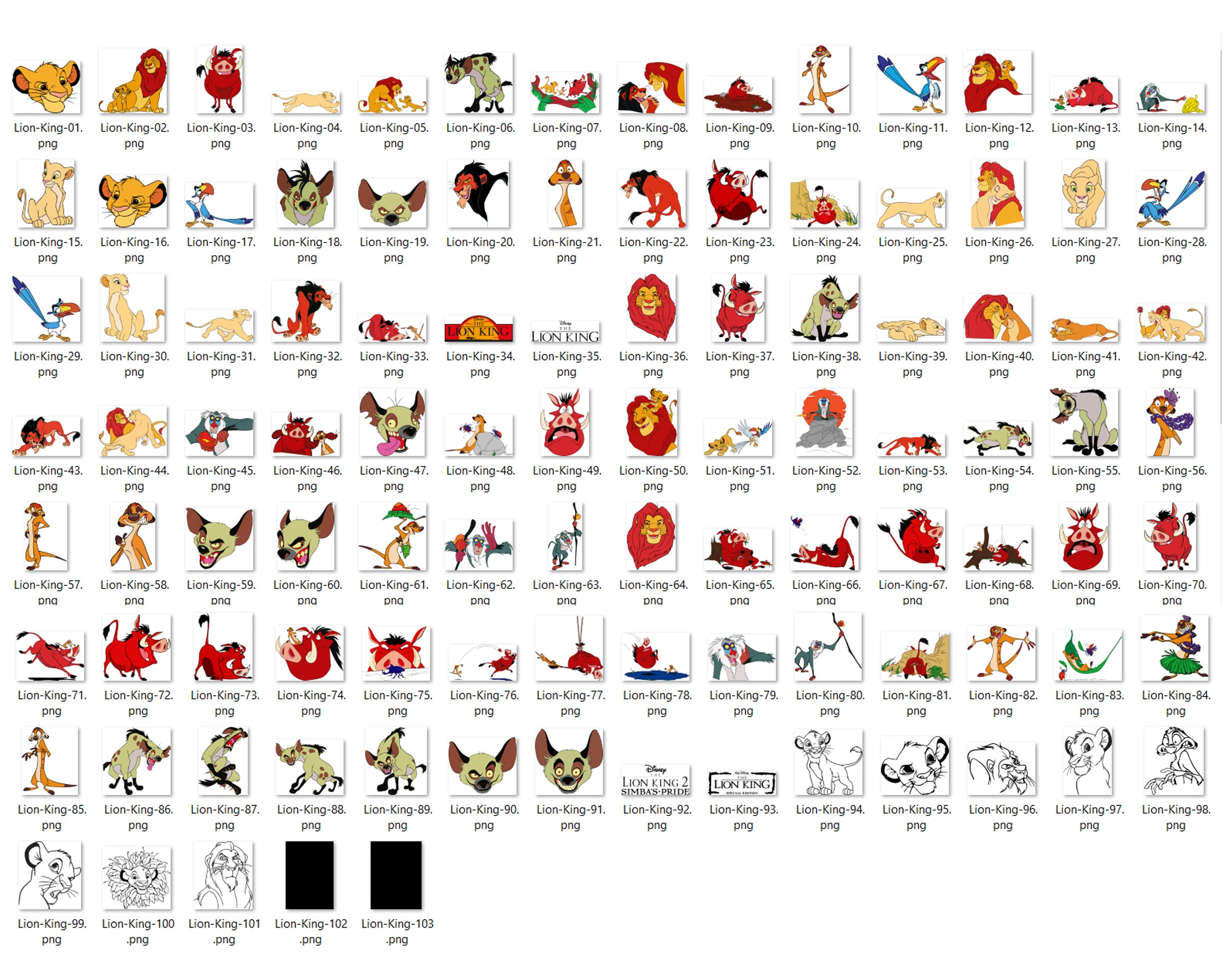 412+ Lion King Svg Bundle, Bundle Lion King Clipart Svg, Lion King Svg and Png, Bundle Layered SVG, Cartoon svg, png, dxf, eps digital file