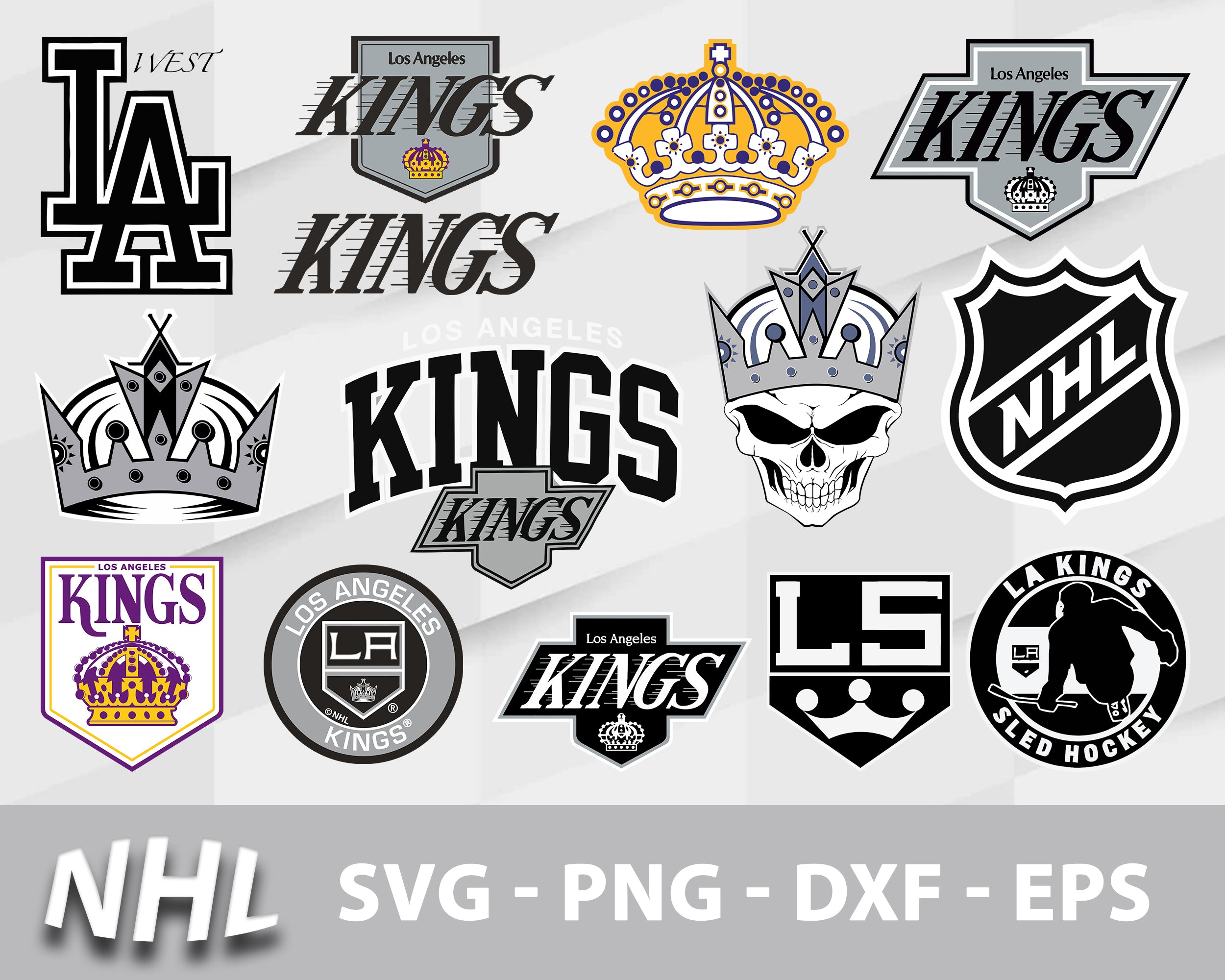 Los Angeles Kings Svg Bundle, Florida Panthers Svg, Sport Svg, Nhl Svg ...