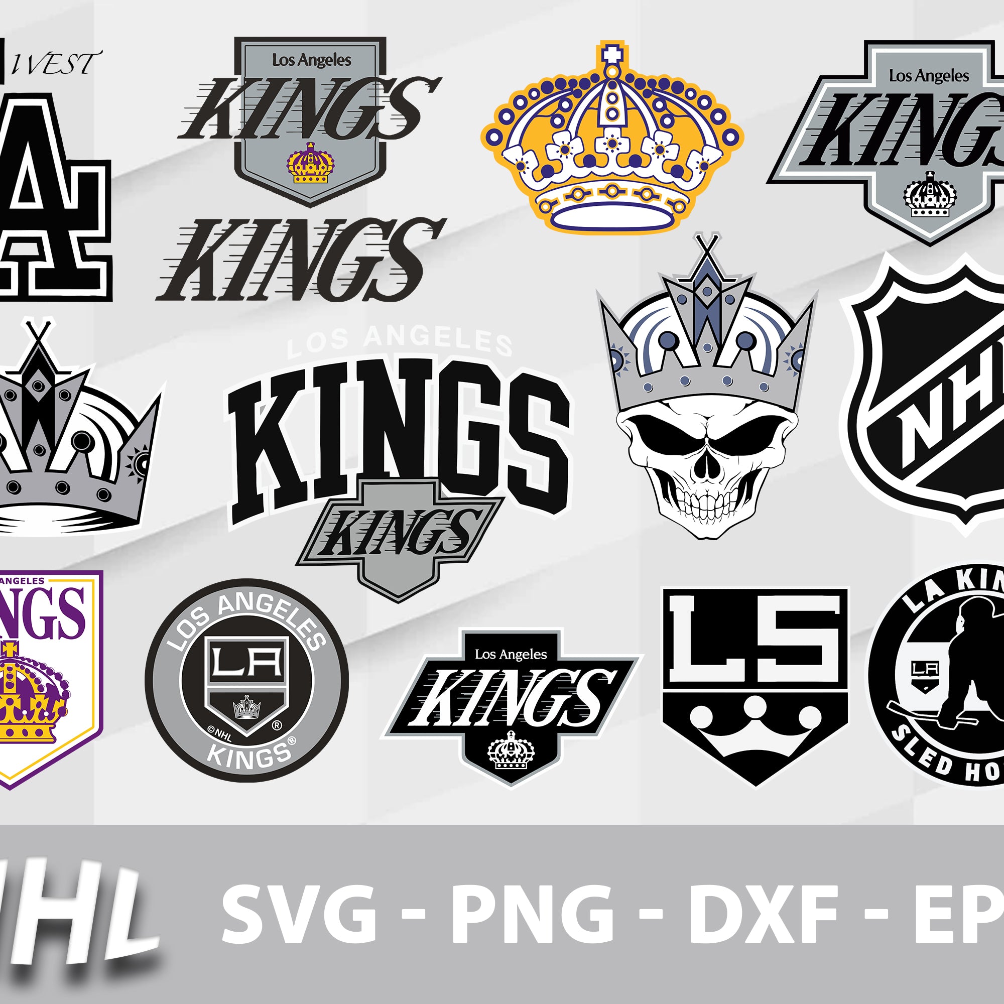 Los Angeles Kings Svg Bundle, Florida Panthers Svg, Sport Svg, Nhl Svg, Png, Dxf, Eps Digital File.