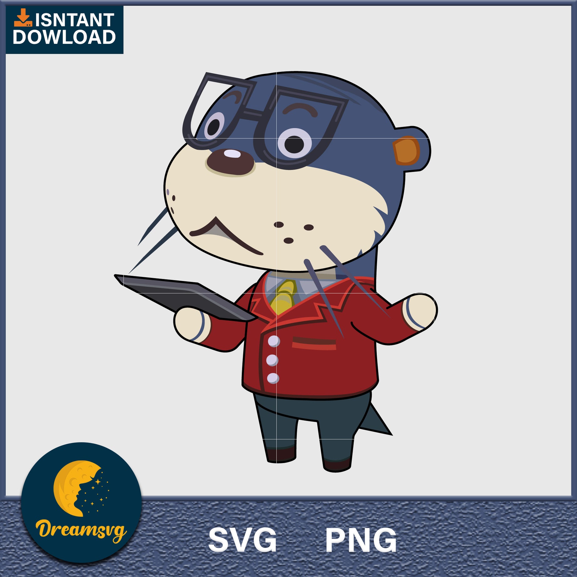 Lyle Animal Crossing Svg, Animal Crossing Svg, Animal Crossing Png, Cartoon svg, svg, png digital file