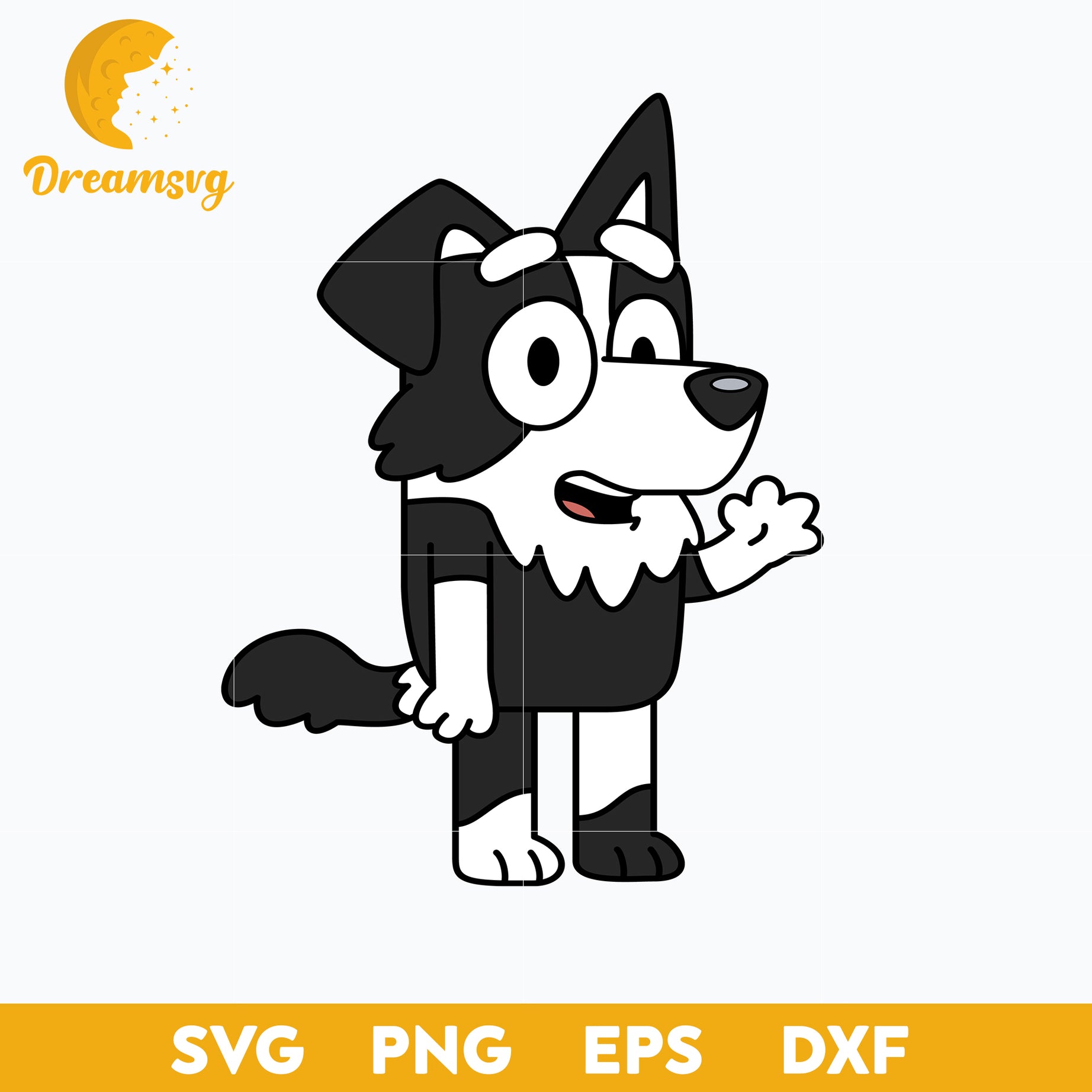 Mackenzie svg, Bluey Vector, Bluey Alphabeth, Bluey Cutfile, Bluey Clipart, Cartoon svg, png, dxf, eps file