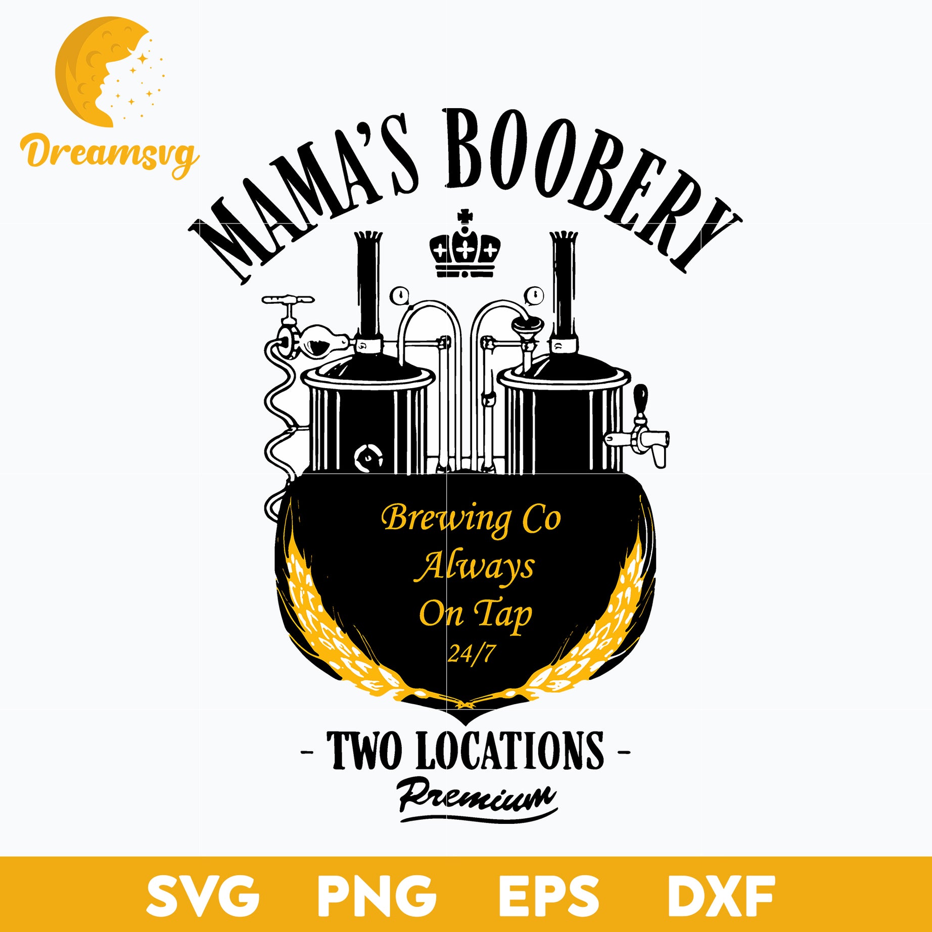 Mama’s Boobery Funny Breastfeeding svg, Halloween svg, png, dxf, eps digital file.