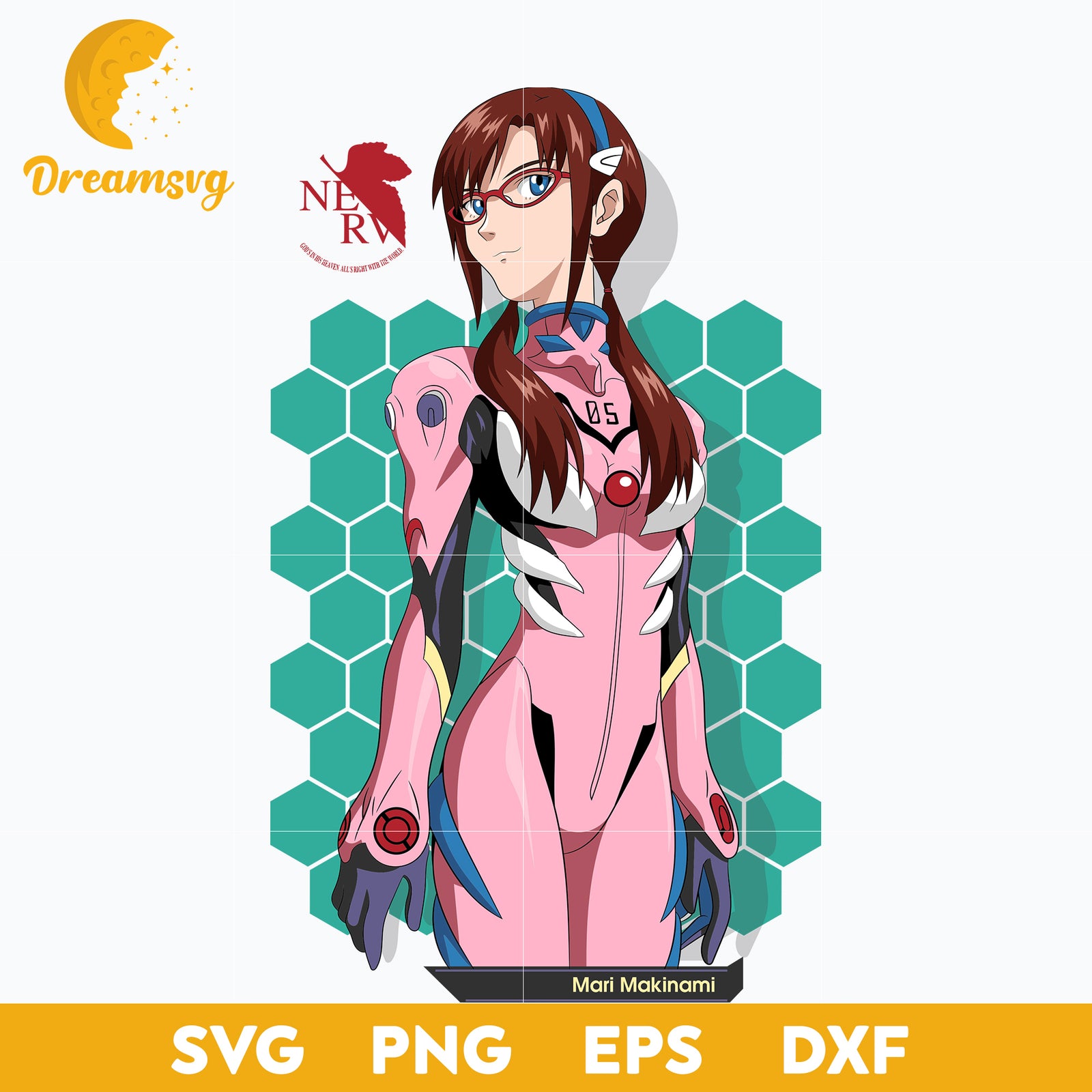 Mari Makinami Illustrious Svg Evangelion Mari Makinami Svg Mari Maki 1737