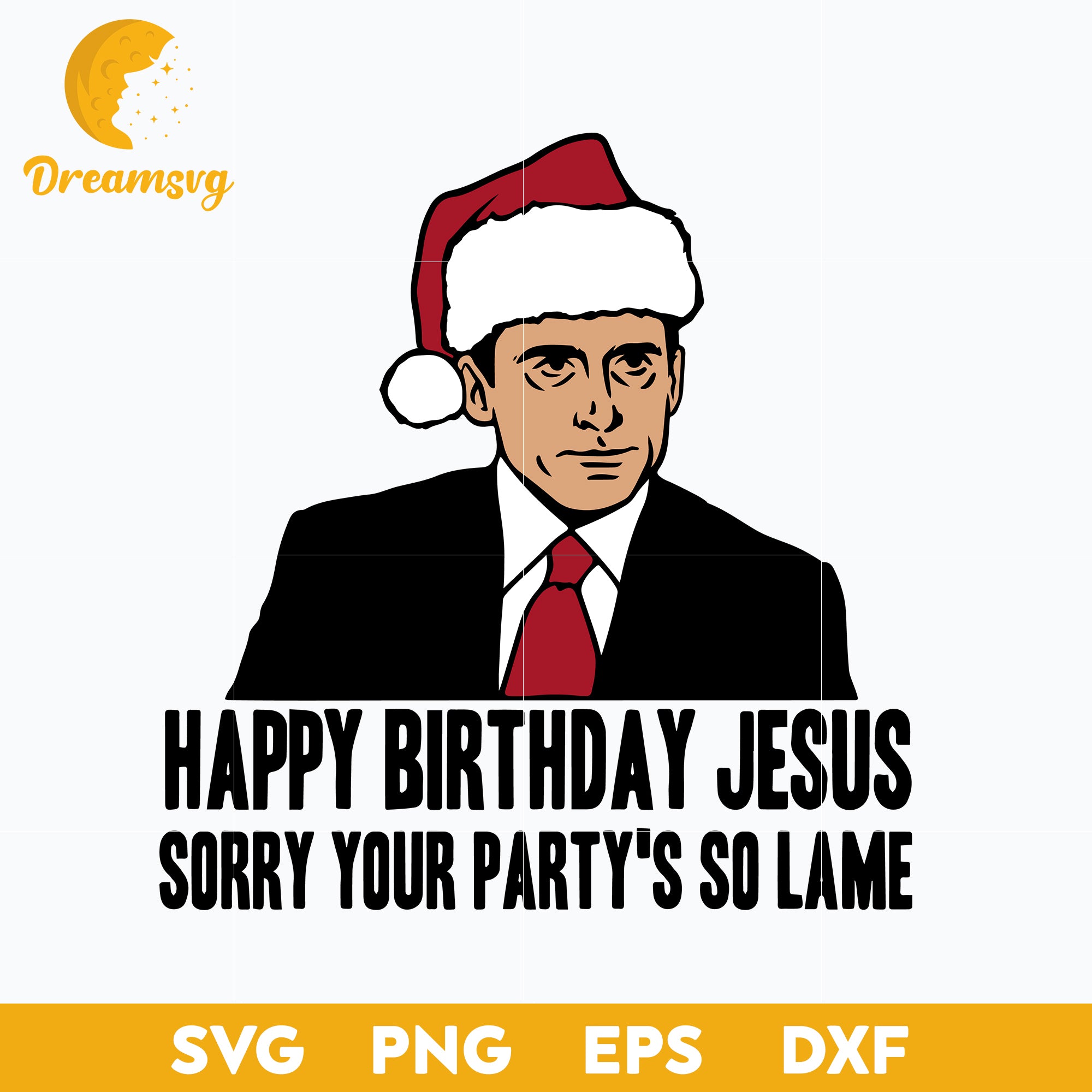 Michael Happy Birthday Jesus svg, Halloween svg, png, dxf, eps digital file.