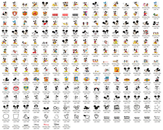 860+ Mickey Mouse SVG Bundle, Cricut Svg, Minnie SVG, Svg Files For Cricut, For Silhouette, Cartoon svg, png, dxf, eps digital file