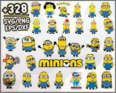 328+ Minion Svg bundle, Bundle Despicable Me Minions Svg, Minion Svg ...