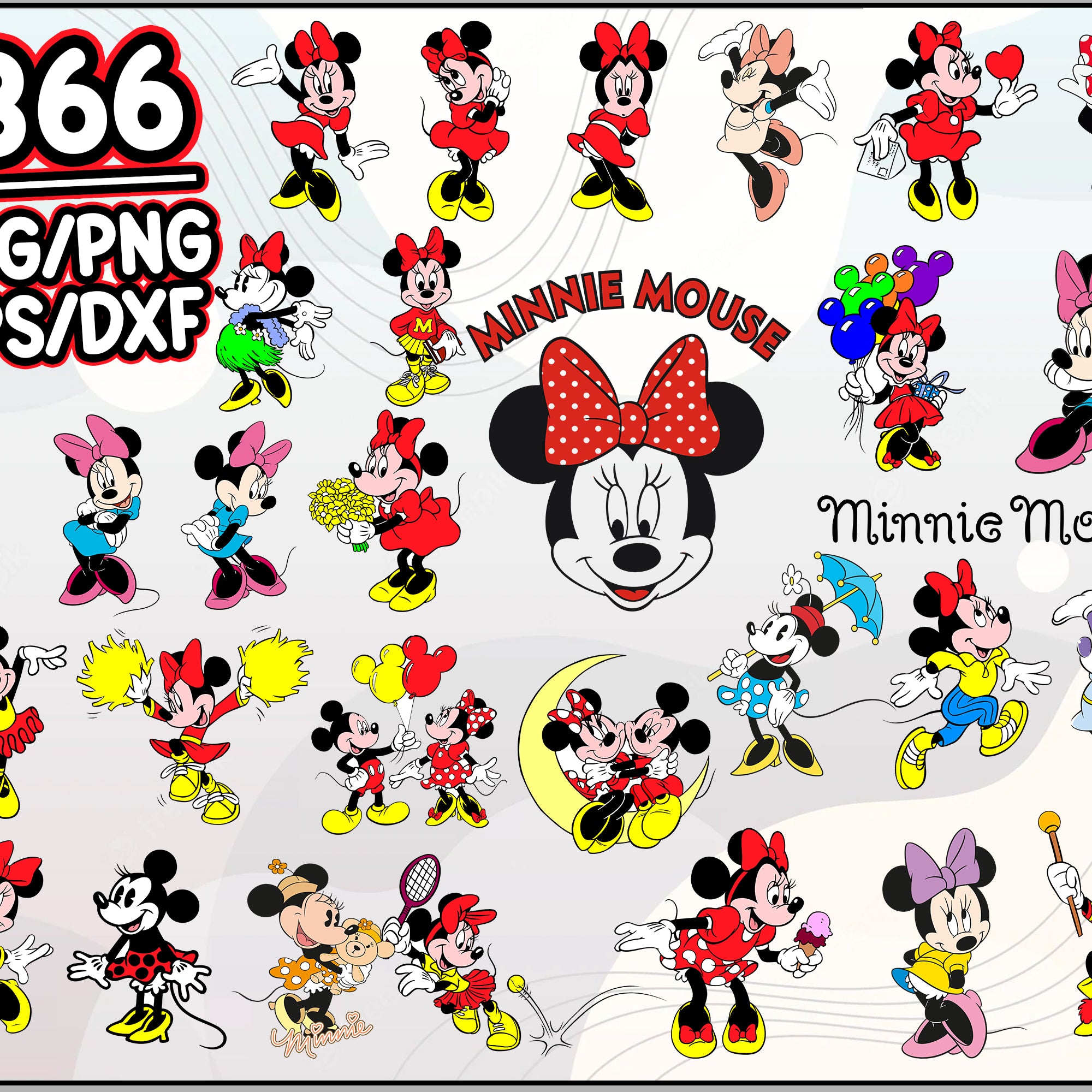 366+ Minnie Mouse svg, Minnie Mouse Birthday, Princess svg, Mickey Mouse clubhouse, Minnie head svg, Tumbler svg, Starbucks svg, Cartoon svg, png, dxf, eps digital file