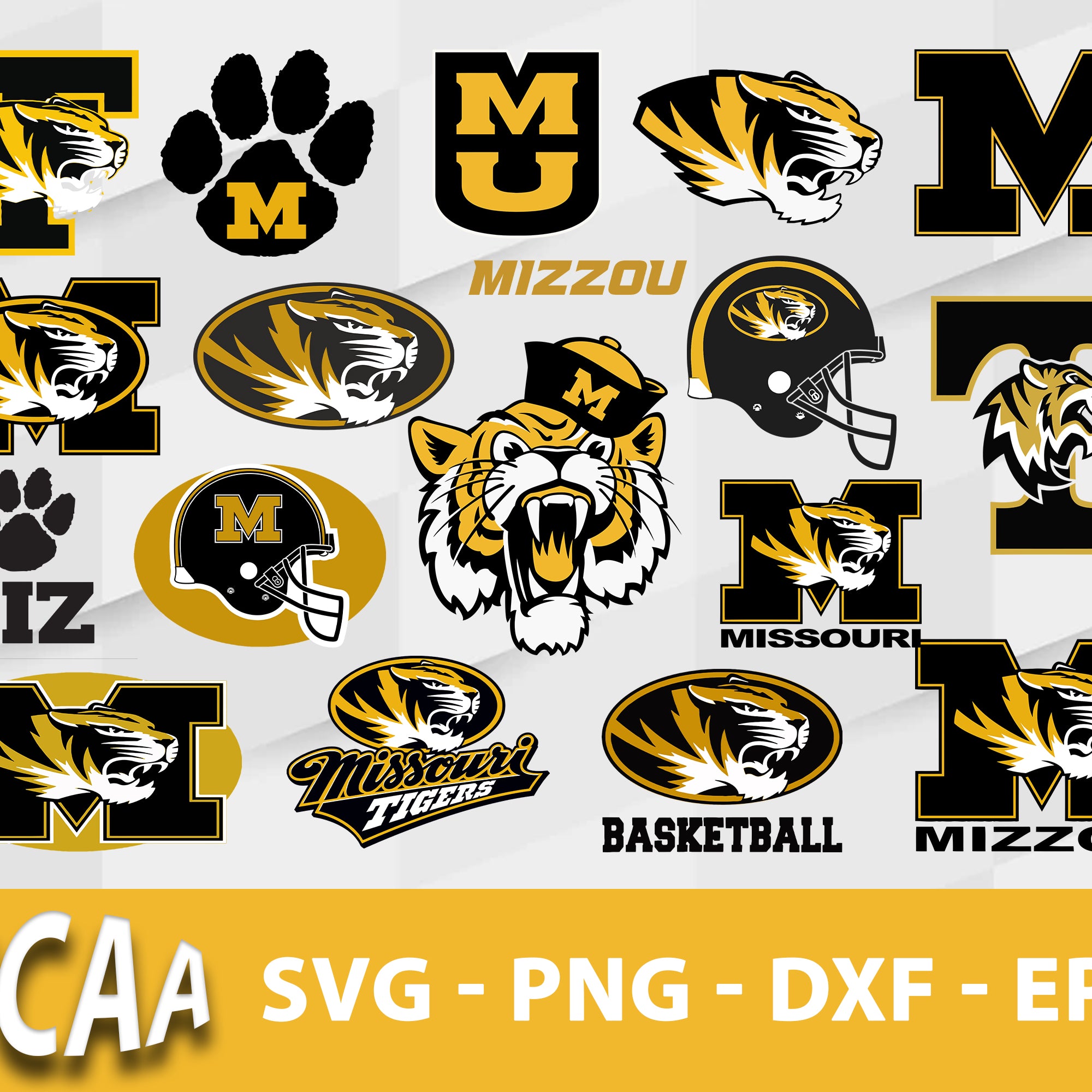 Missouri Tigers Svg Bundle, Missouri Tigers Svg, Sport Svg, Ncaa Svg, Png, Dxf, Eps Digital file.