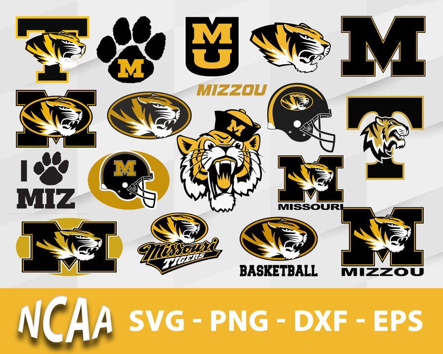 Missouri Tigers Svg Bundle, Missouri Tigers Svg, Sport Svg, Ncaa Svg, Png, Dxf, Eps Digital file.
