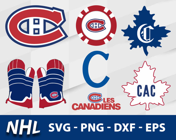 Montreal Canadiens Svg Bundle, Montreal Canadiens Svg, Sport Svg, Nhl Svg, Png, Dxf, Eps Digital File.