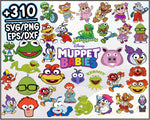310+ Muppets Babies SVG Bundle, Muppets Bundle, The Muppets svg, Cut Files, Cartoon svg, png, dxf, eps digital file