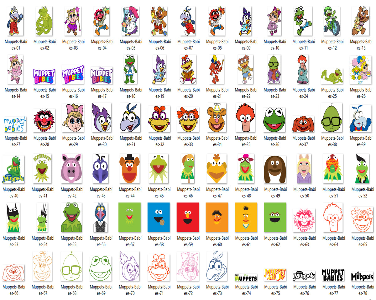 Muppet Identification Muppet Characters Names And Pictures