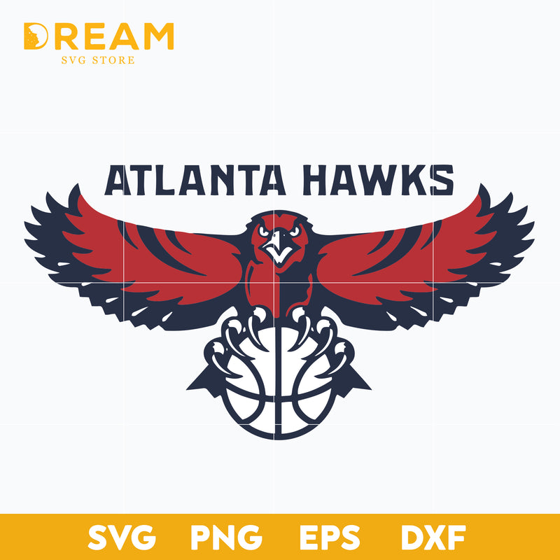 Atlanta Hawks svg, Hawks svg, NBA Basketball svg, Sport svg, png, dxf, eps digital file NBA0301217L