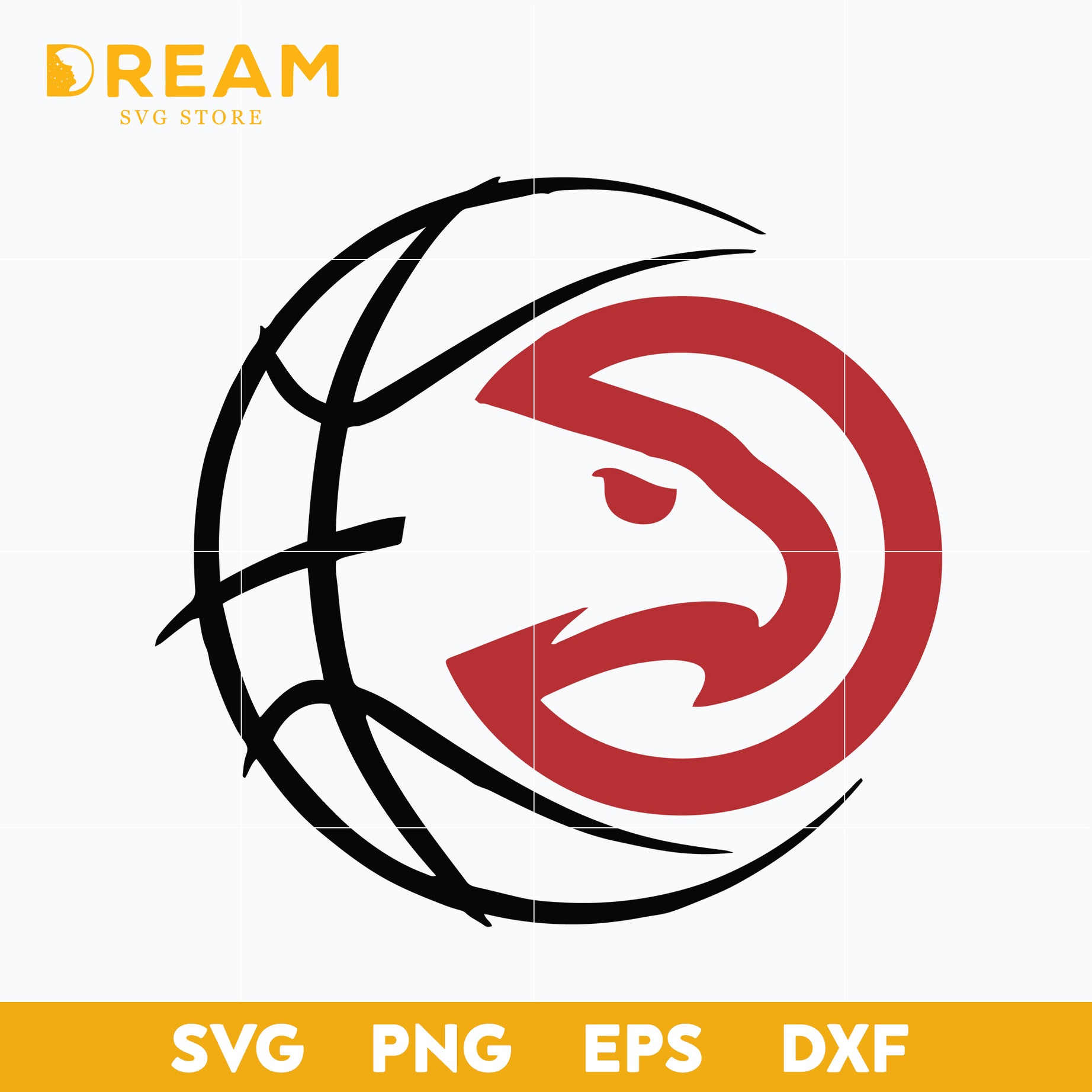 Atlanta Hawks svg, Hawks svg, NBA Basketball svg, Sport svg, png, dxf, eps digital file NBA03012122L